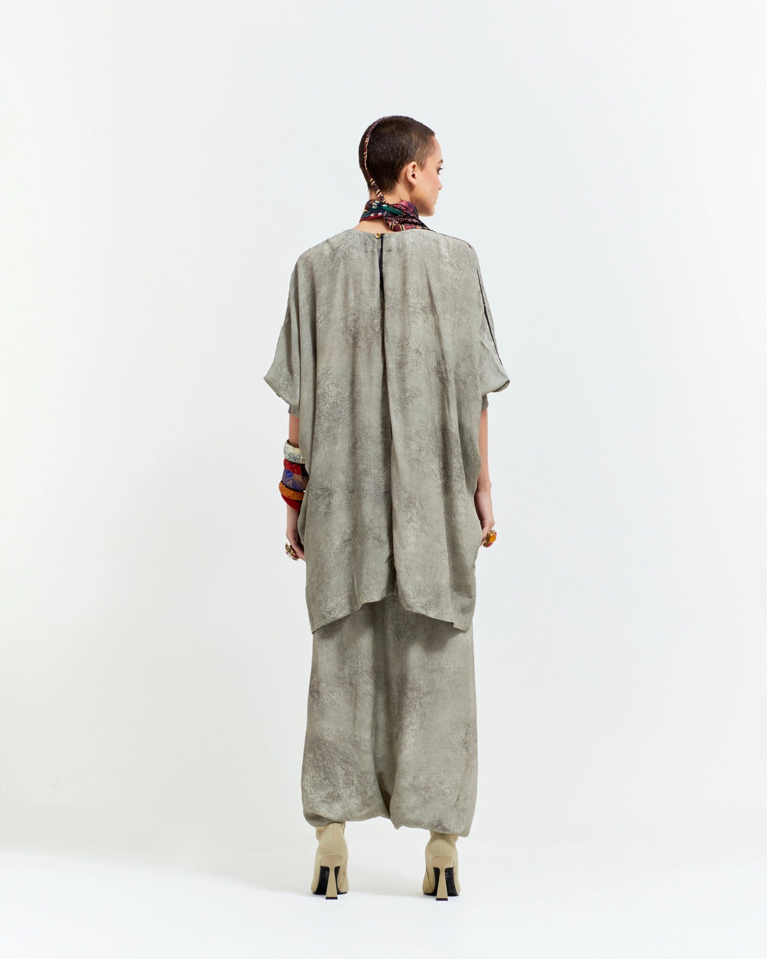 KURU TRAPEZE KURTI SET