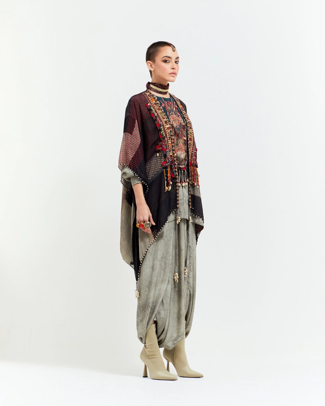 VENI DUPATTA JACKET SET