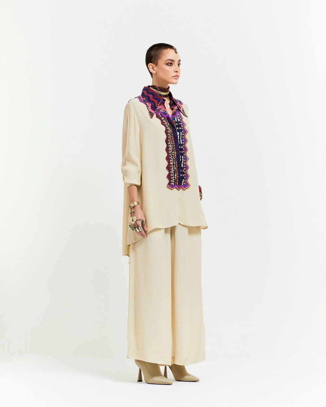 ATRI STRAIGHT SHIRT SET
