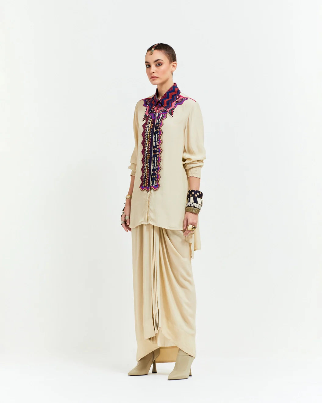 ATRI STRAIGHT SHIRT SET