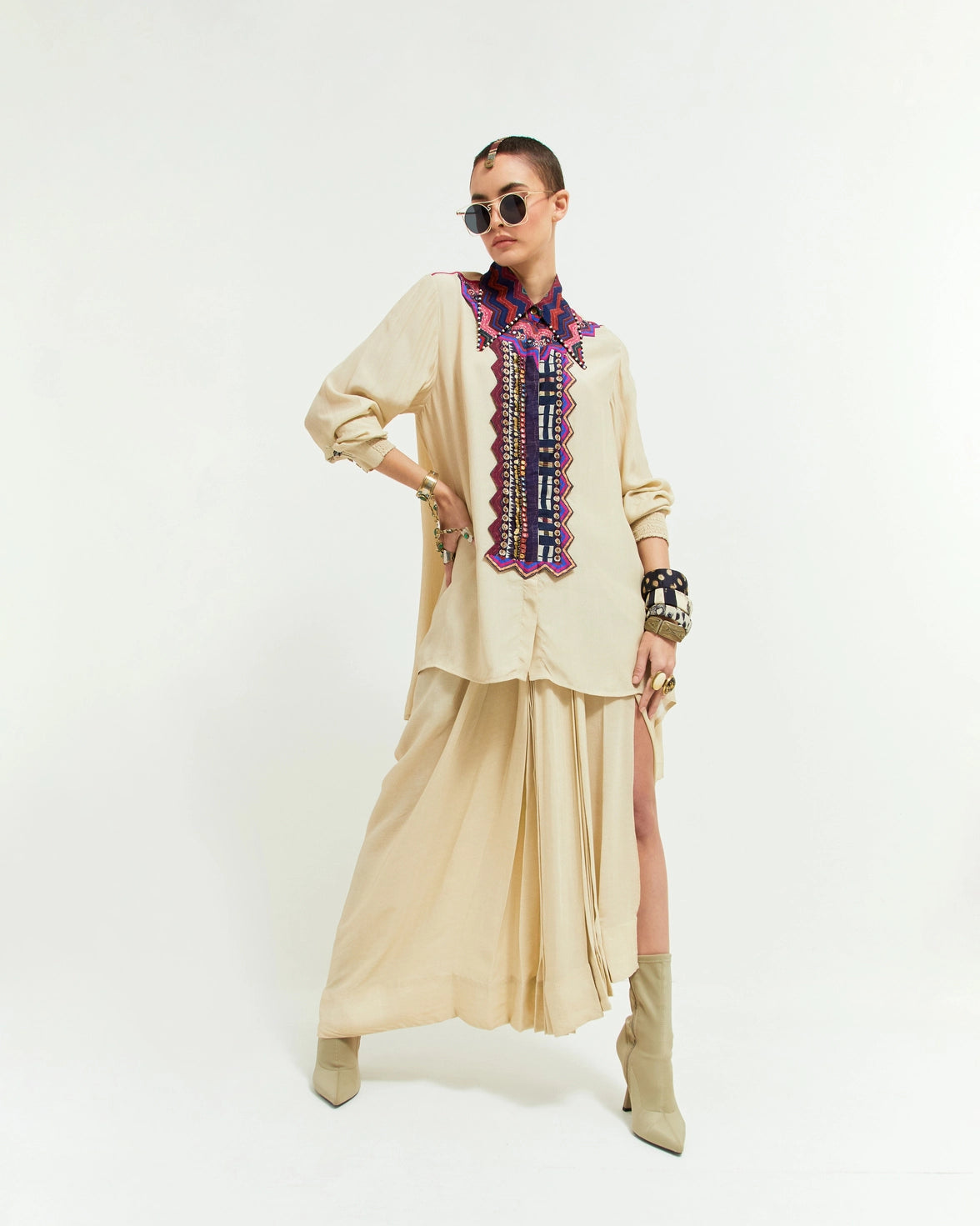 ATRI STRAIGHT SHIRT SET