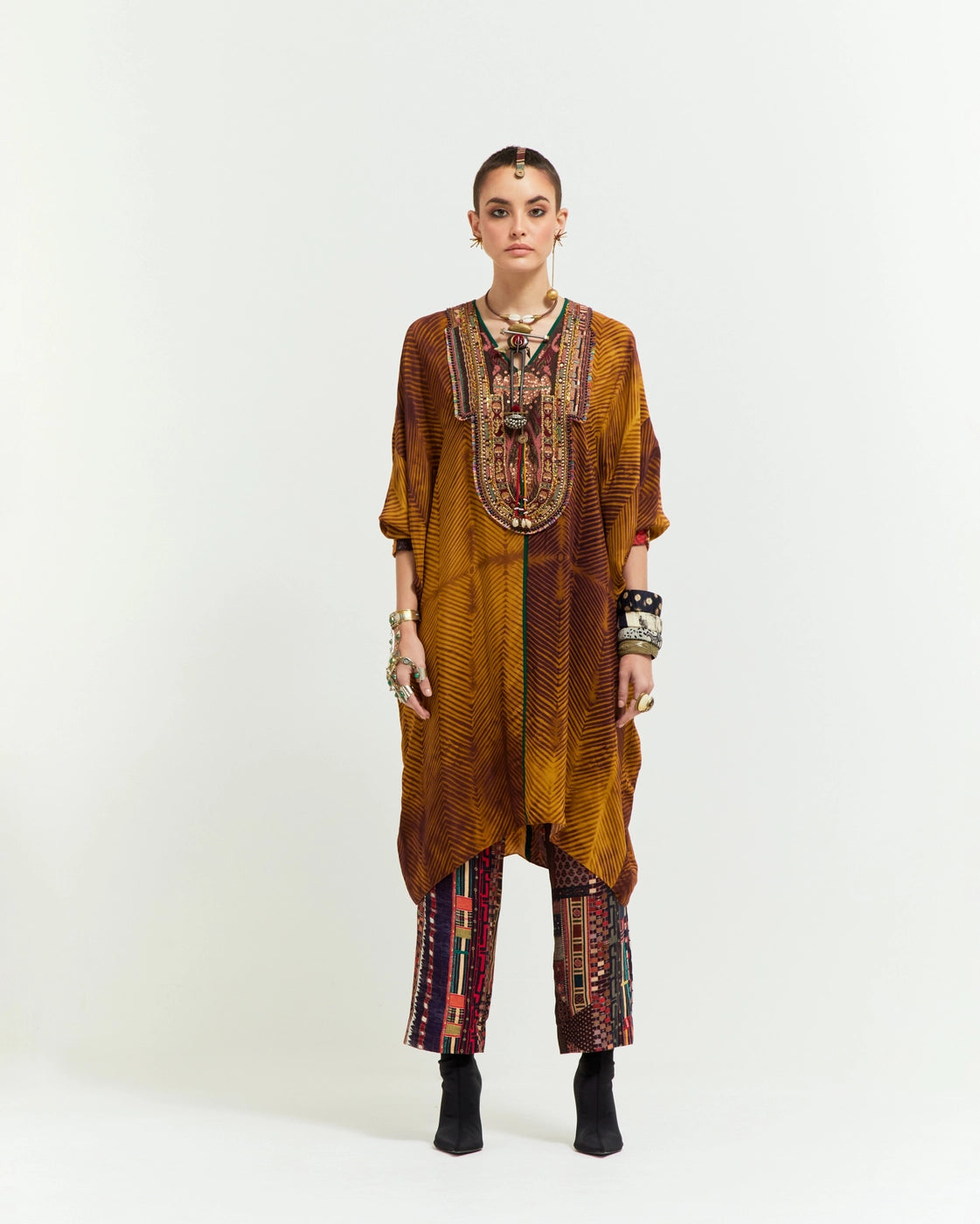 KURU TRAPEZE TUNIC SET