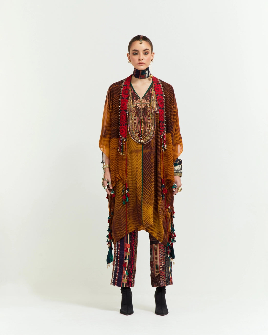 VENI DUPATTA JACKET SET