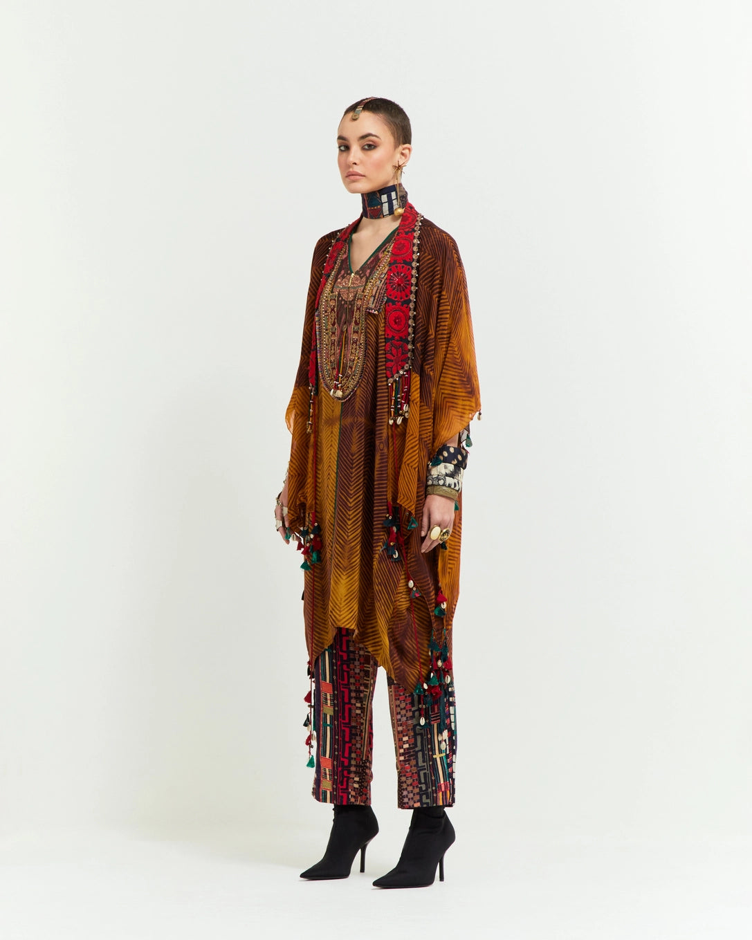 VENI DUPATTA JACKET SET