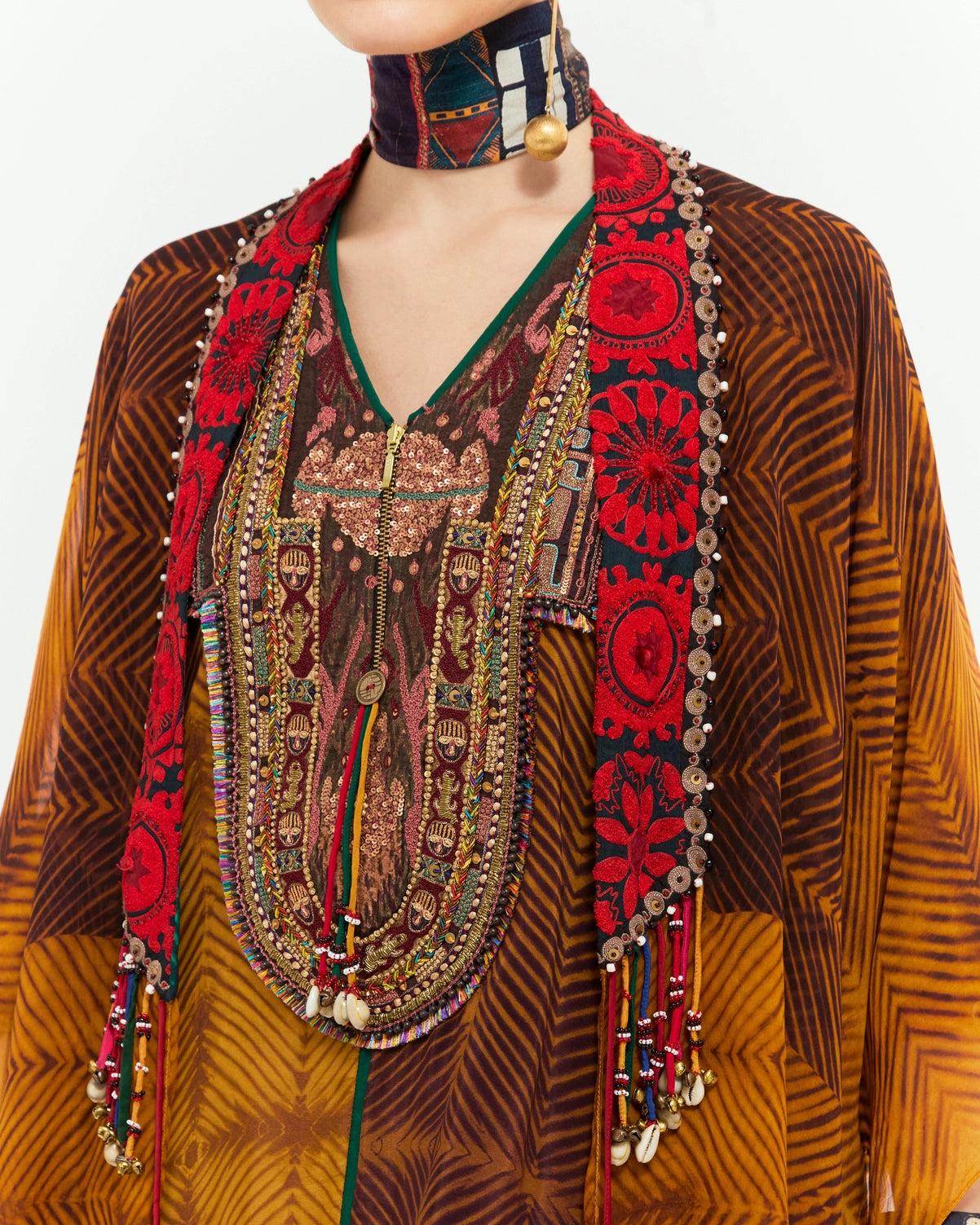 VENI DUPATTA JACKET SET