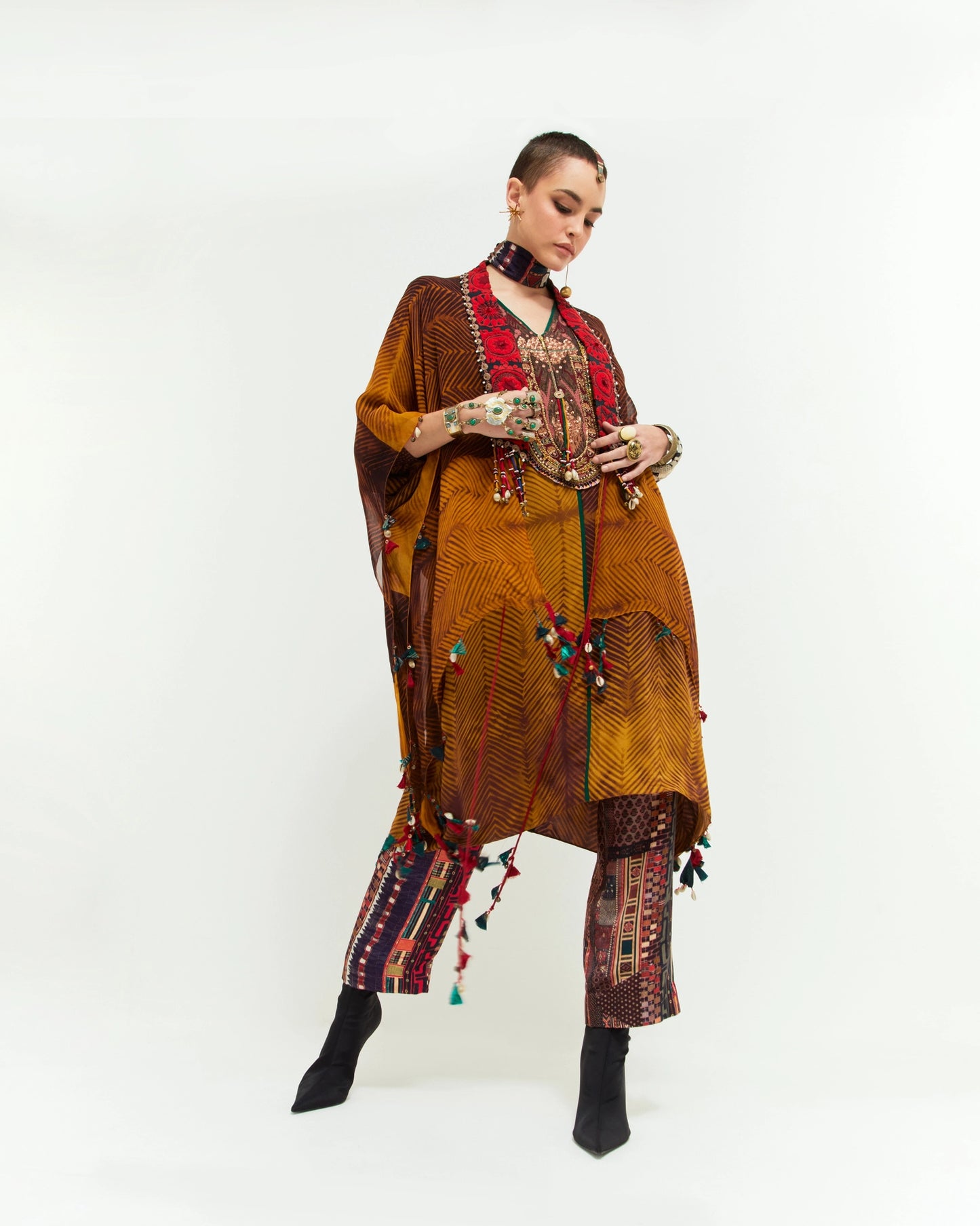 VENI DUPATTA JACKET SET
