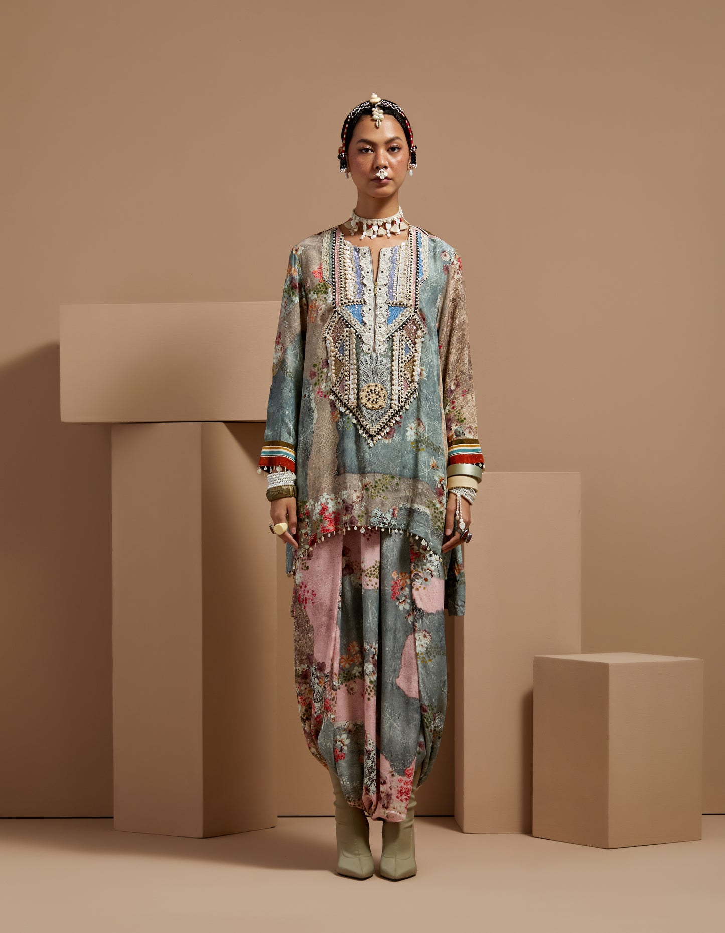 MITRA SHORT KURTA SET