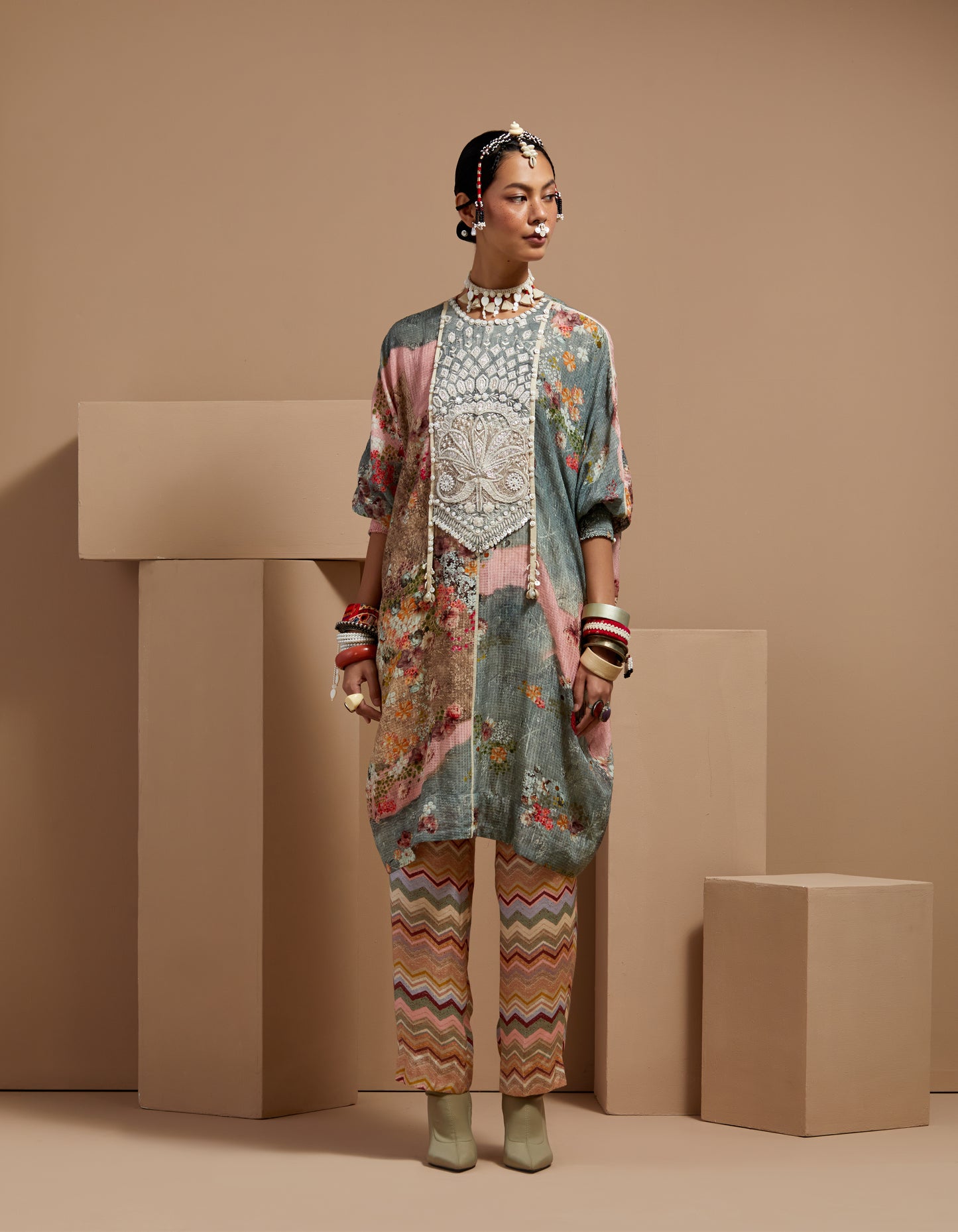 RITU KAFTAN TUNIC SET