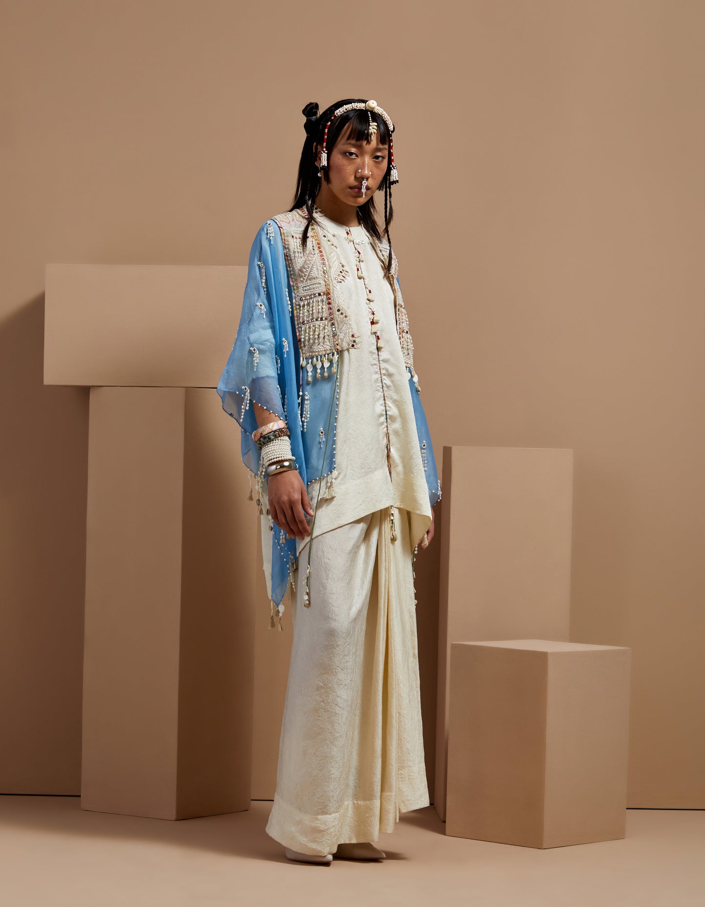 VENI DUPATTA JACKET SET