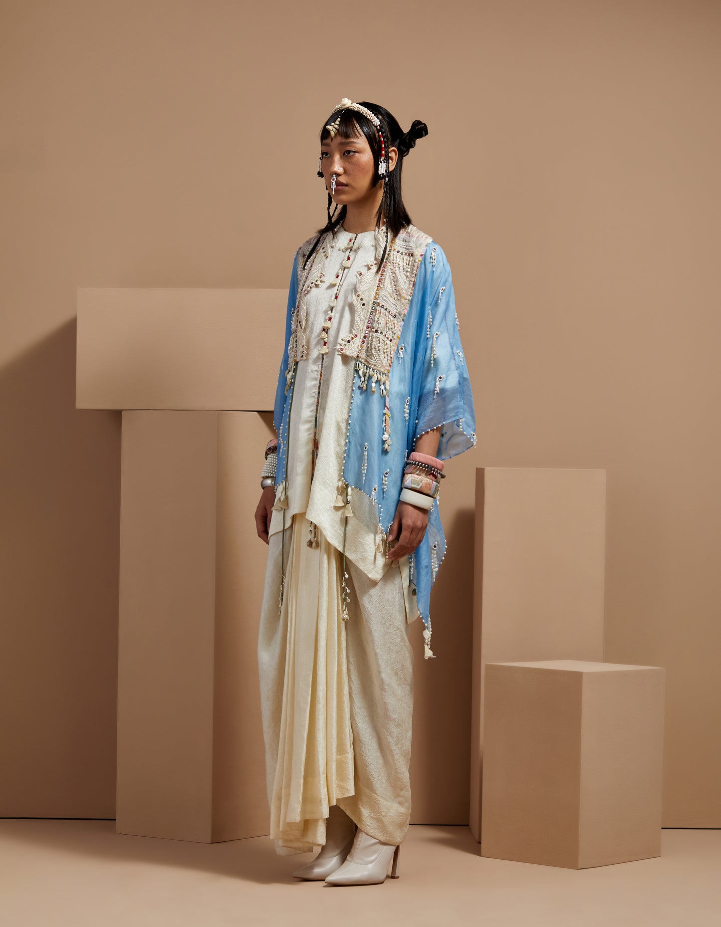 VENI DUPATTA JACKET SET