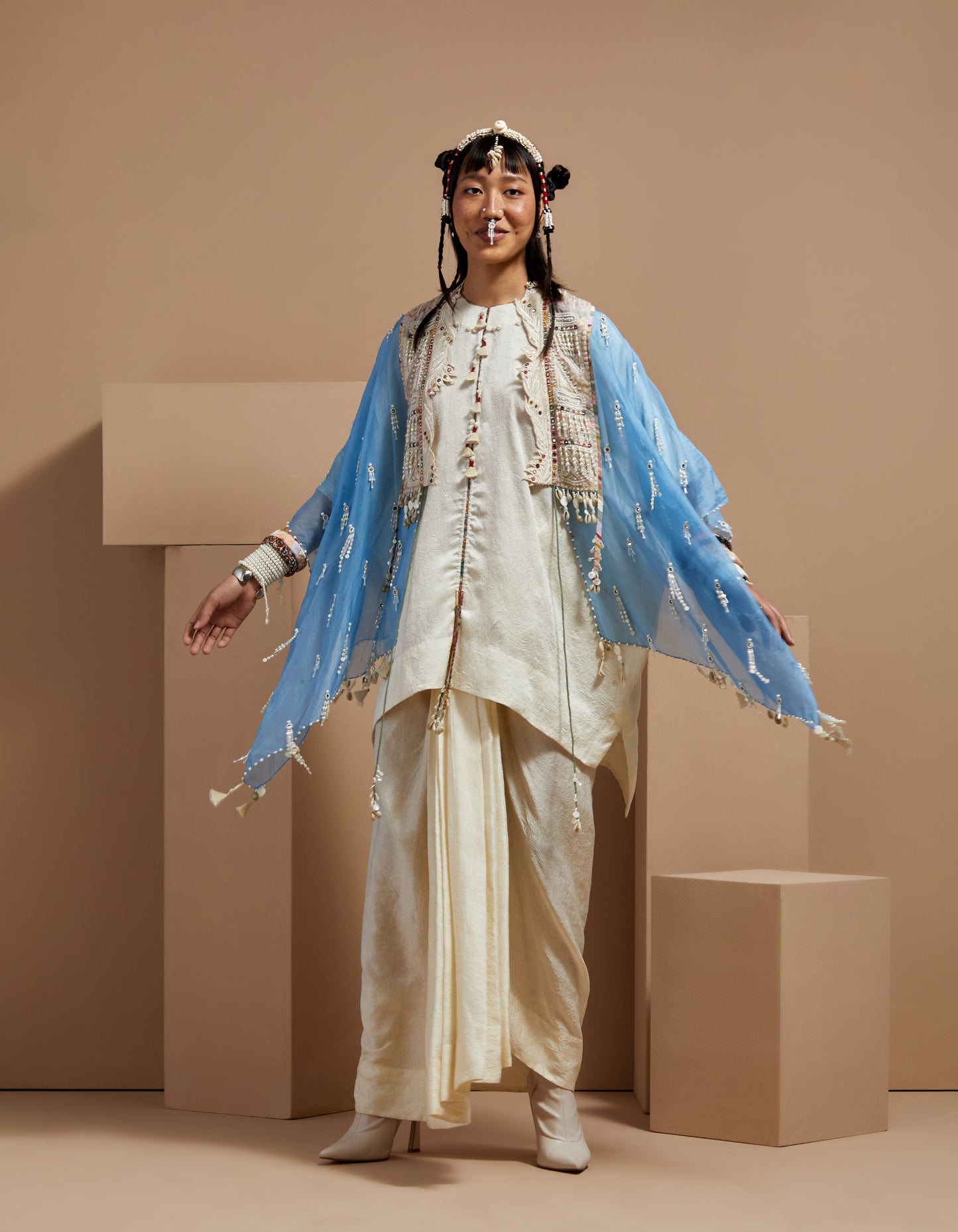 VENI DUPATTA JACKET