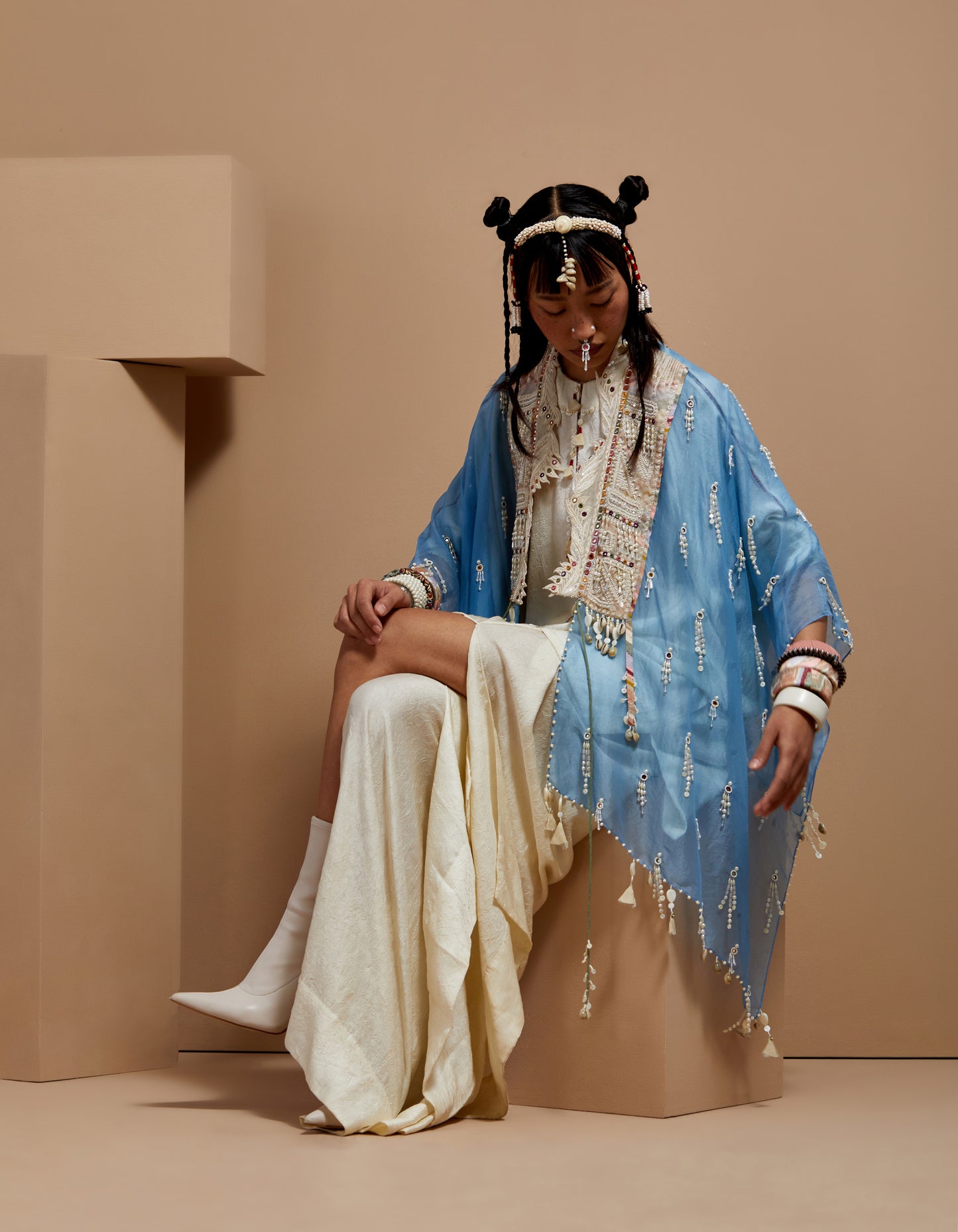 VENI DUPATTA JACKET