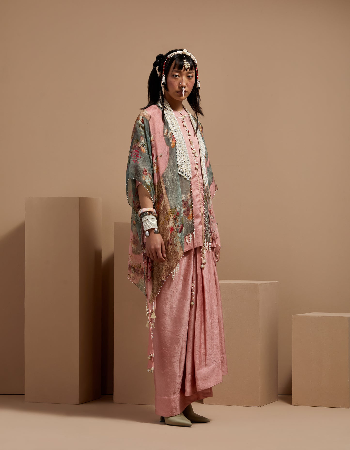 VENI DUPATTA JACKET SET