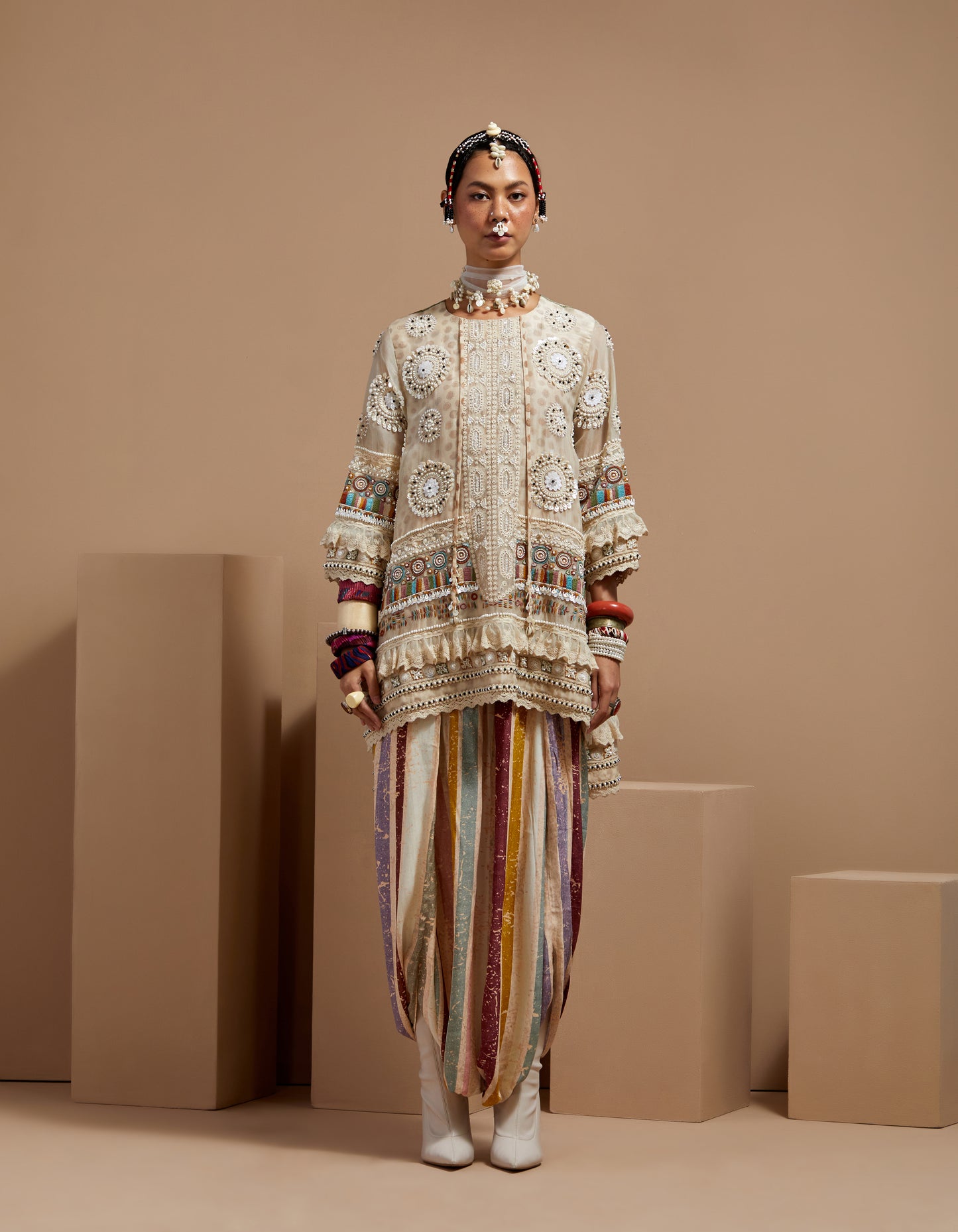 MITRA SHORT KURTA SET