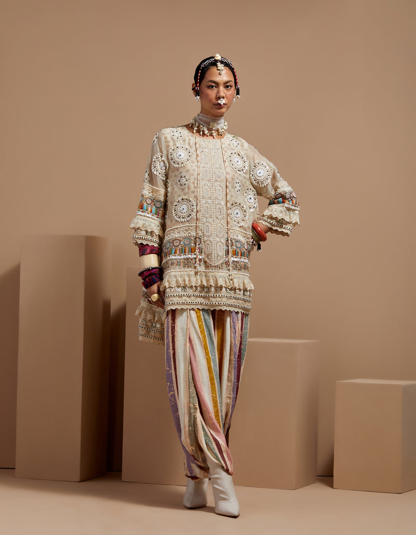 MITRA SHORT KURTA SET