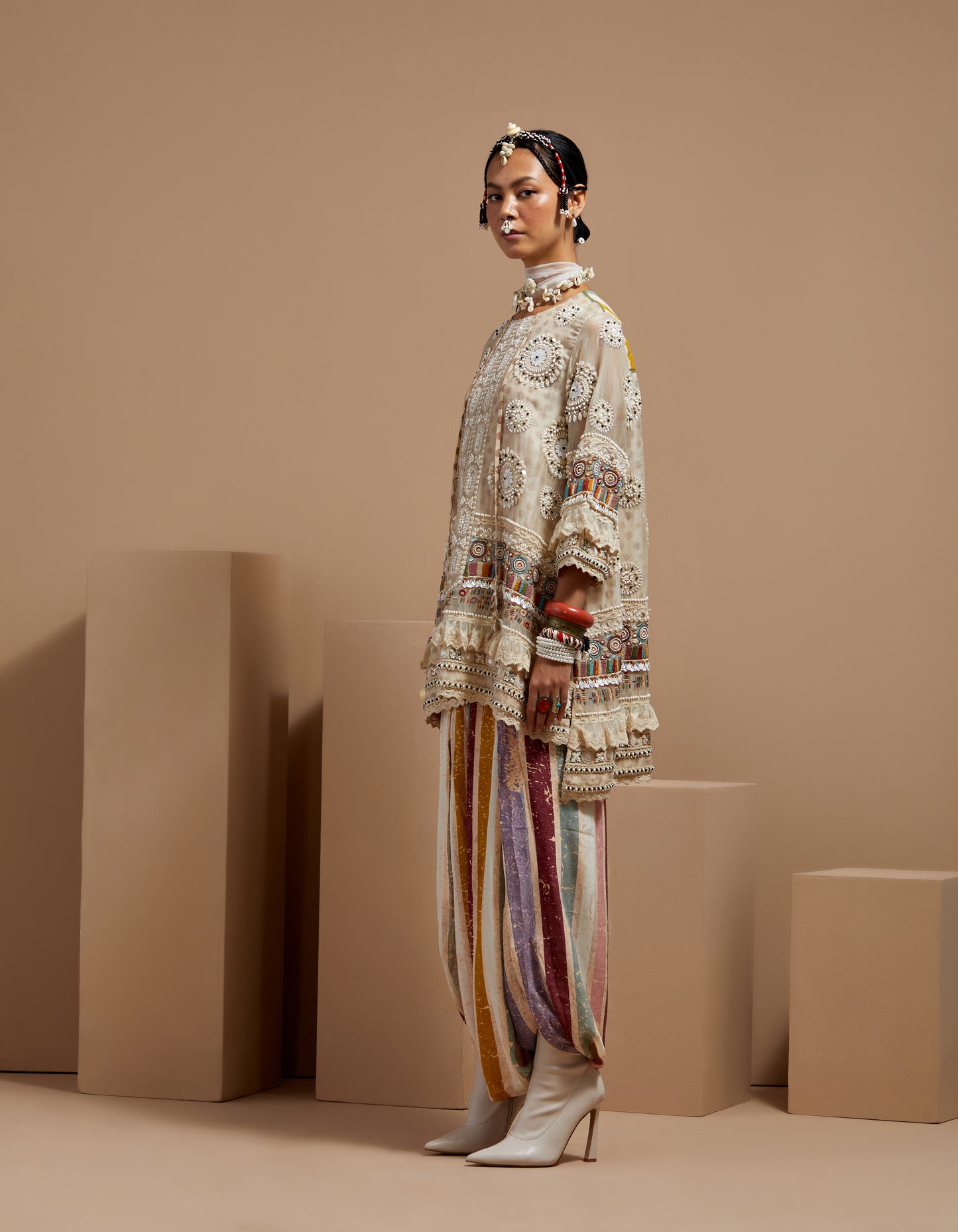 MITRA SHORT KURTA SET