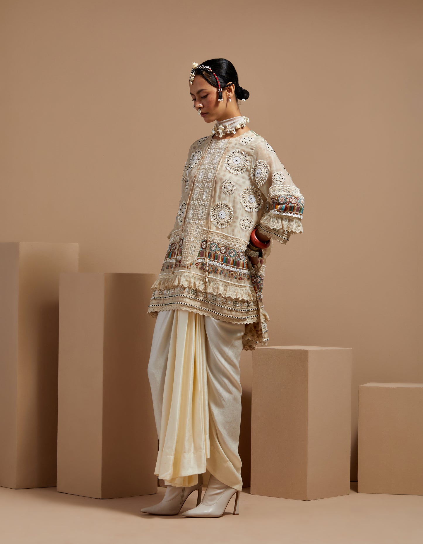 MITRA SHORT KURTA SET