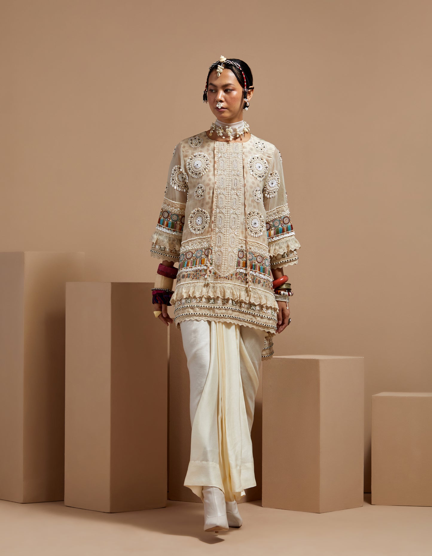 MITRA SHORT KURTA SET