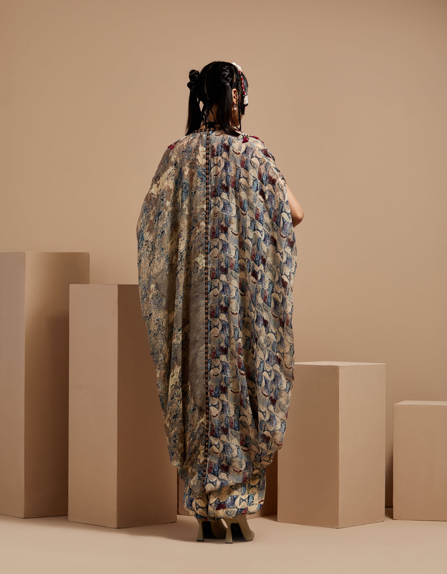 RITU KAFTAN DUPATTA JACKET SET