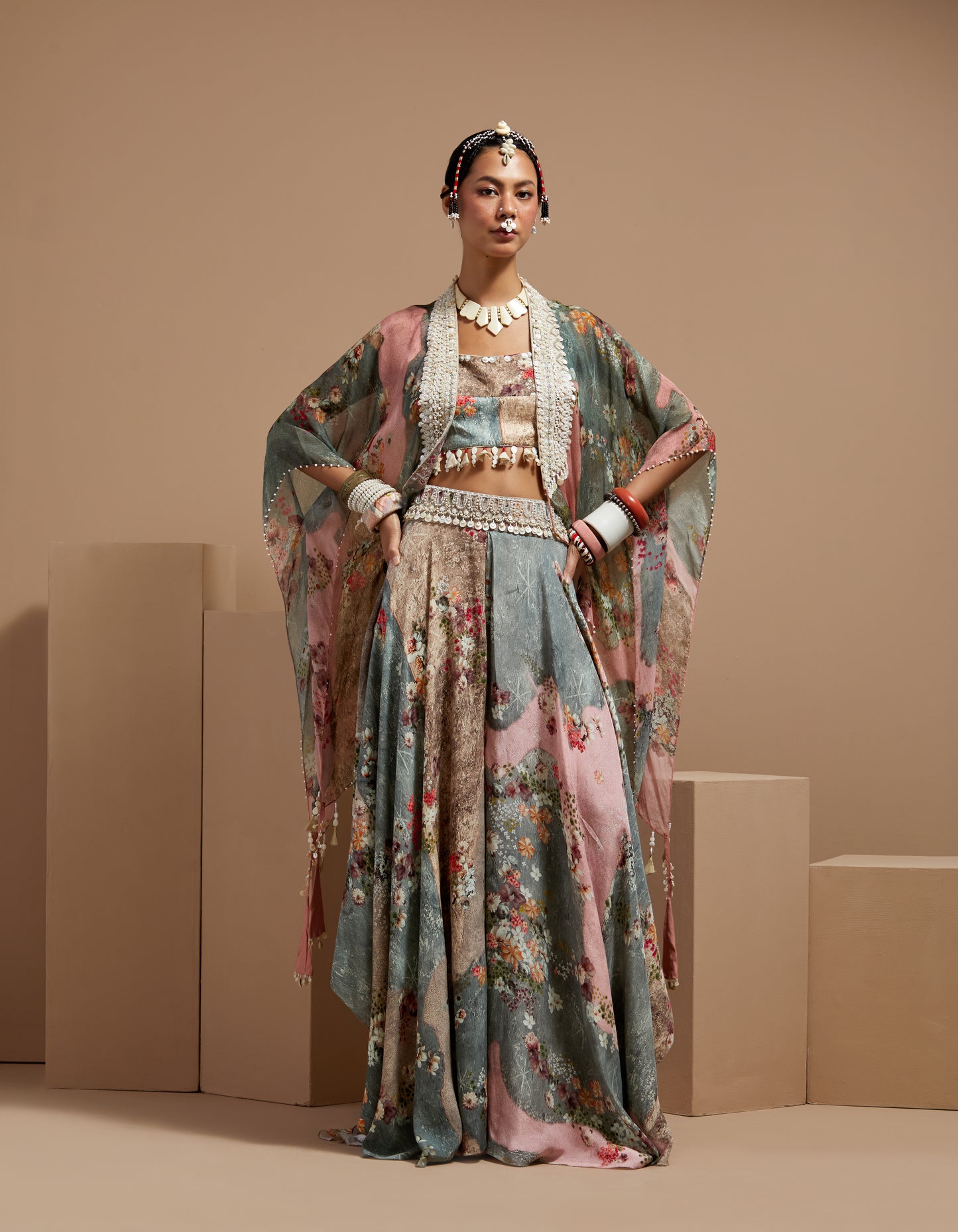 VENI DUPATTA JACKET