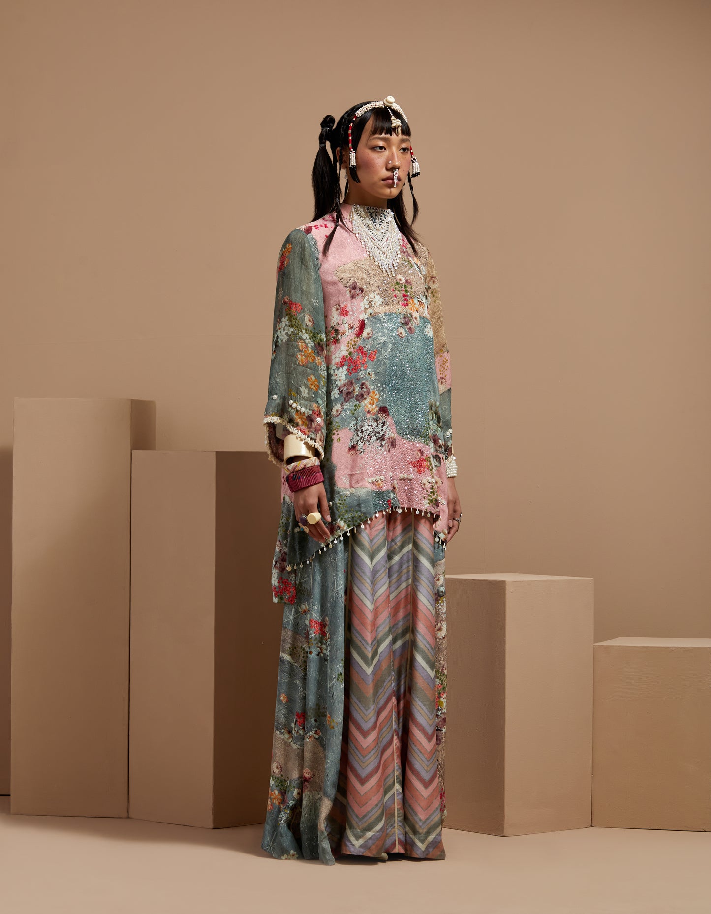 MITRA SHORT KURTA SET