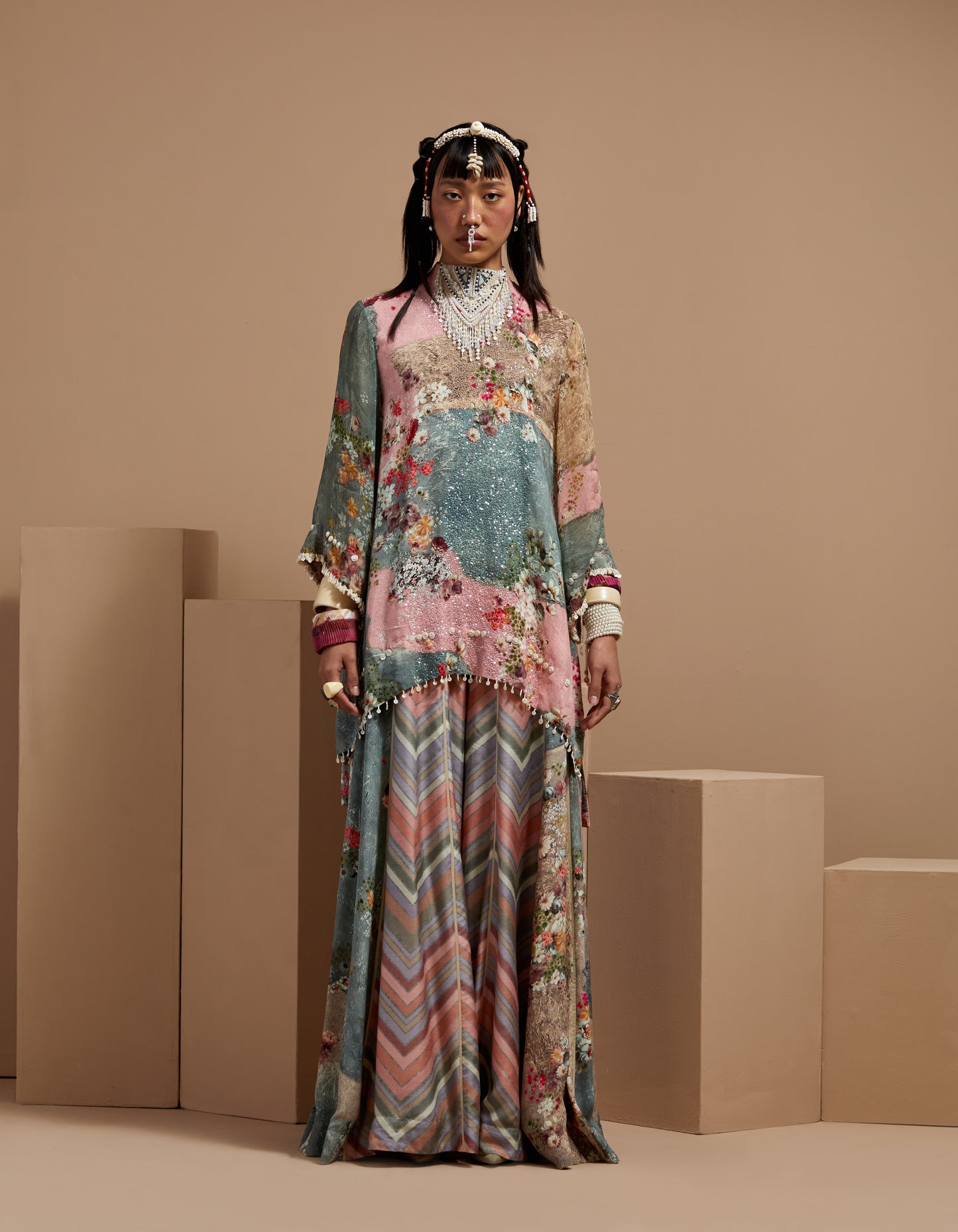 MITRA SHORT KURTA SET