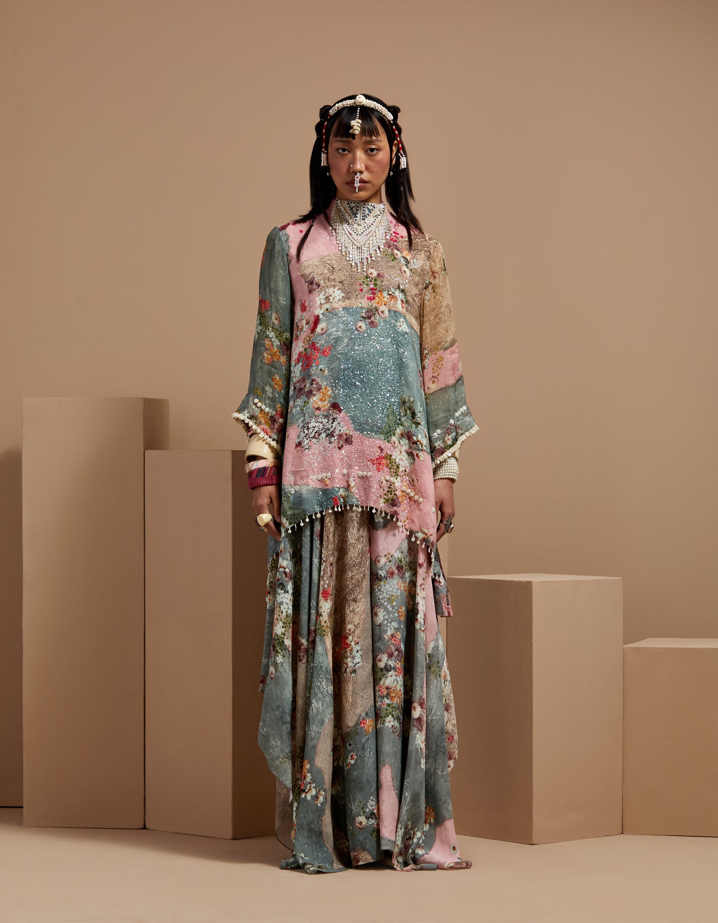 MITRA SHORT KURTA SET