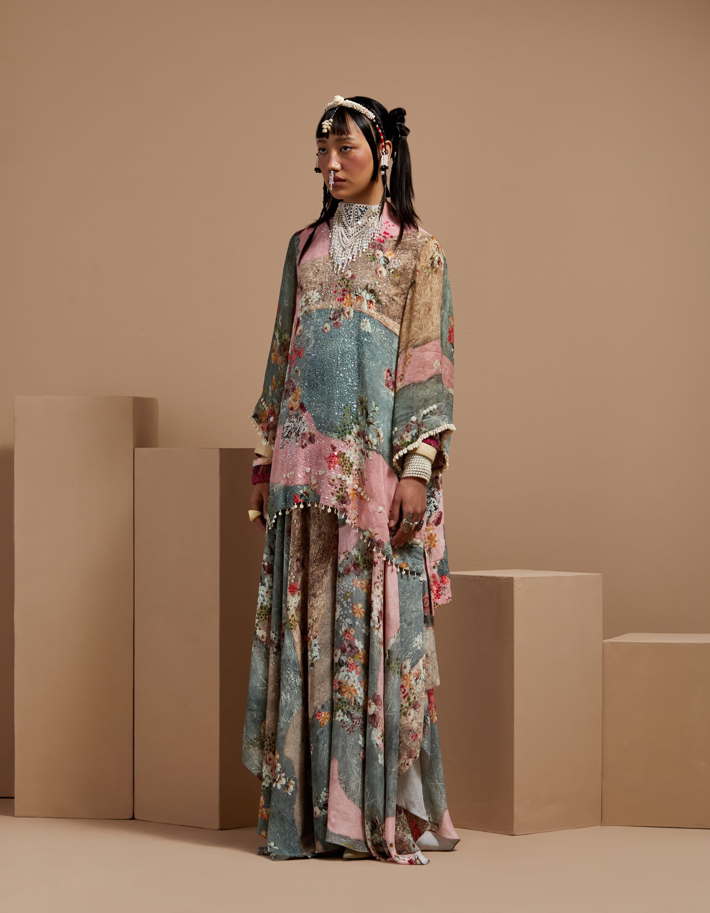 MITRA SHORT KURTA SET