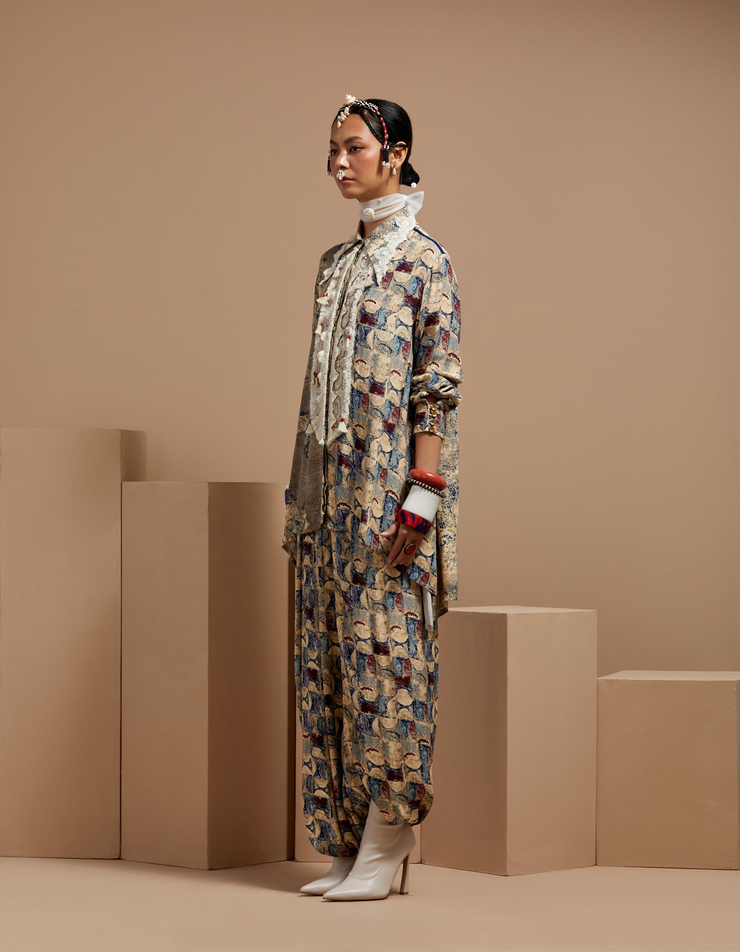 ATRI STRAIGHT SHIRT SET