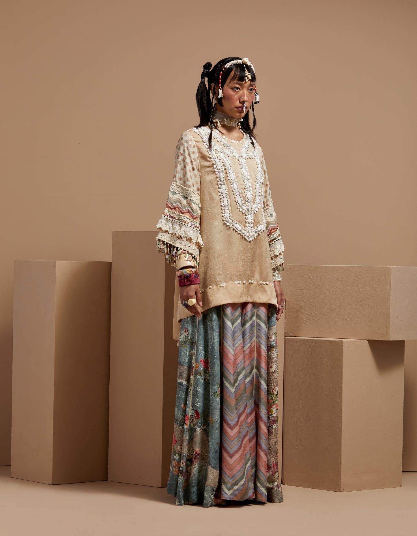 MITRA SHORT KURTA SET