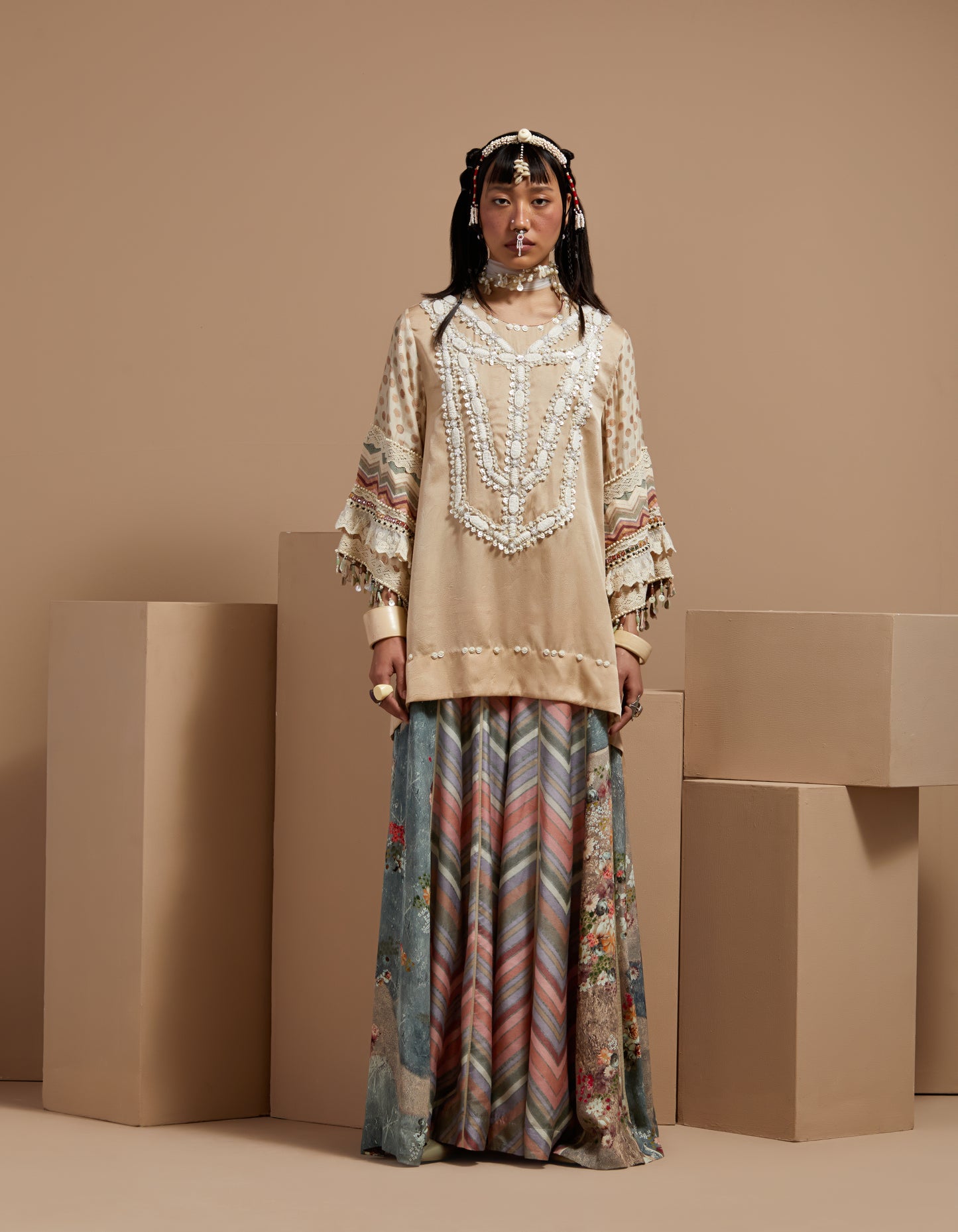 MITRA SHORT KURTA SET