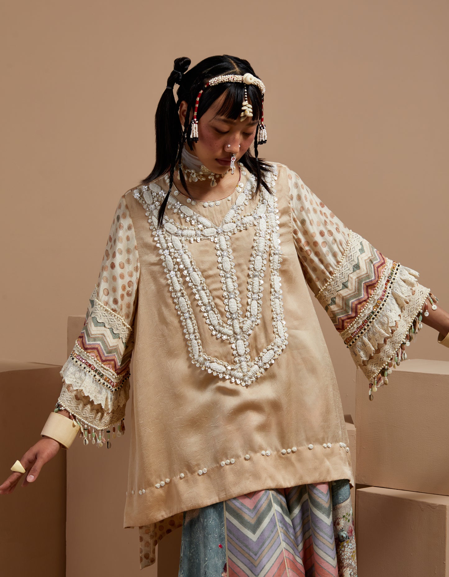 MITRA SHORT KURTA SET
