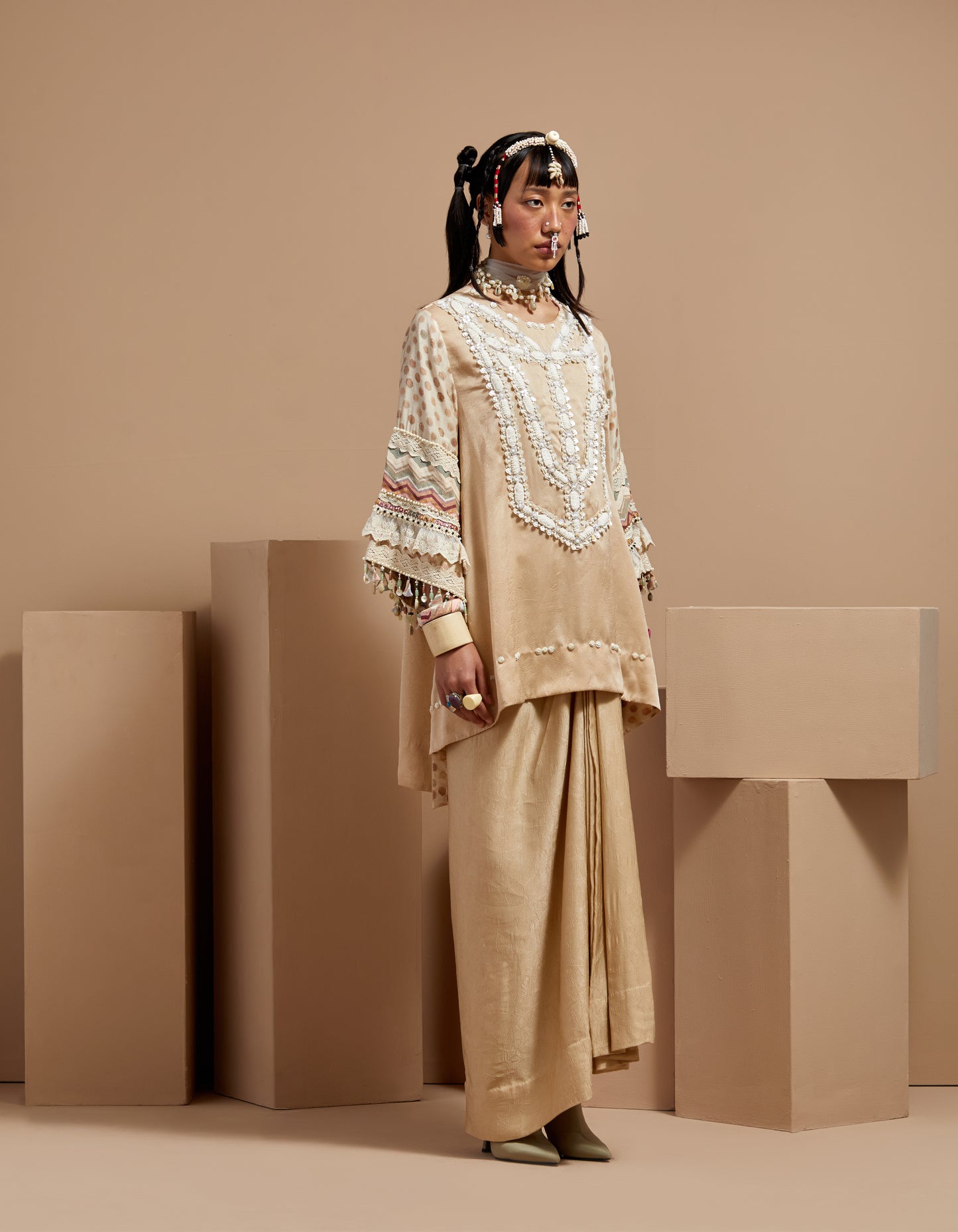 MITRA SHORT KURTA SET