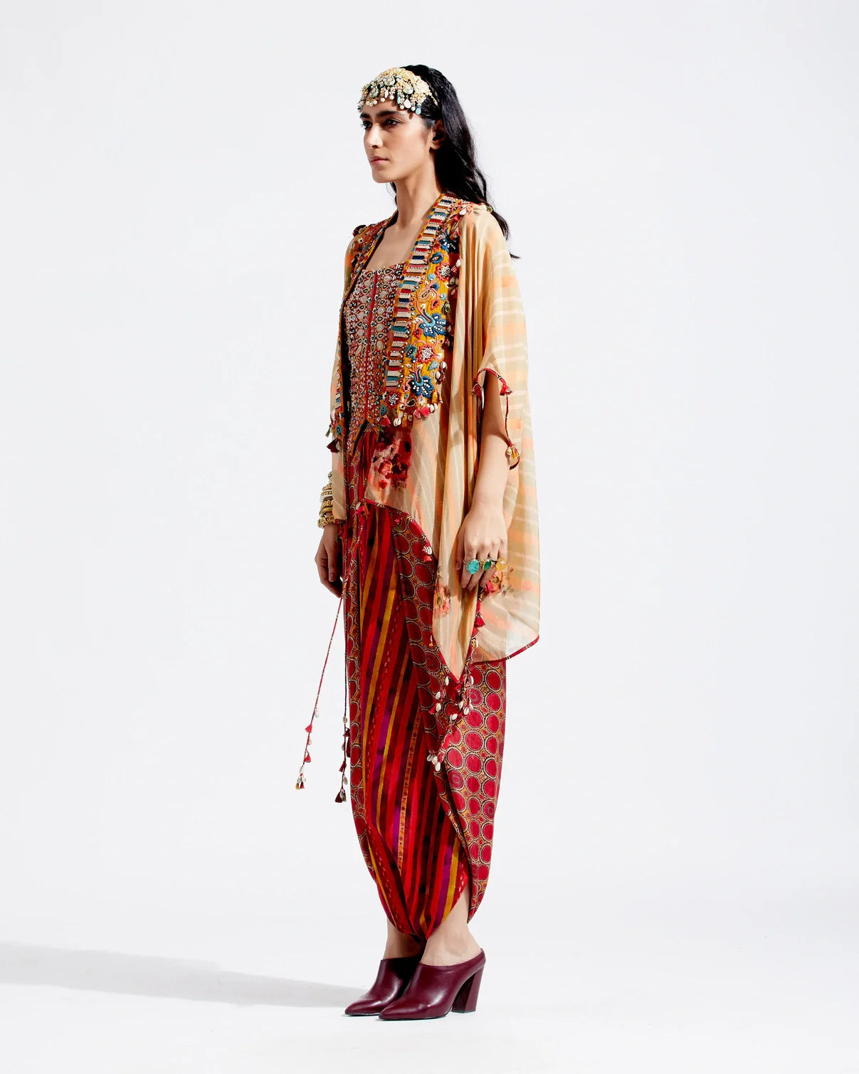 VENI DUPATTA JACKET SET