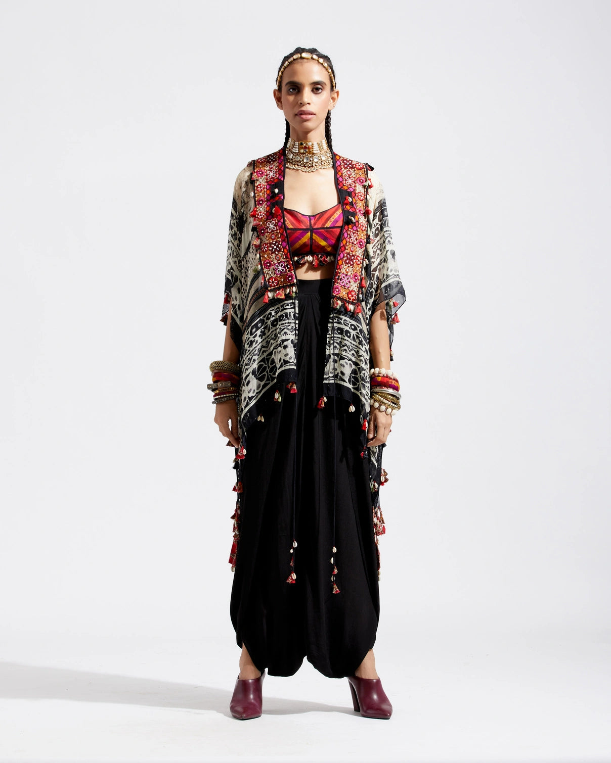 VENI DUPATTA JACKET