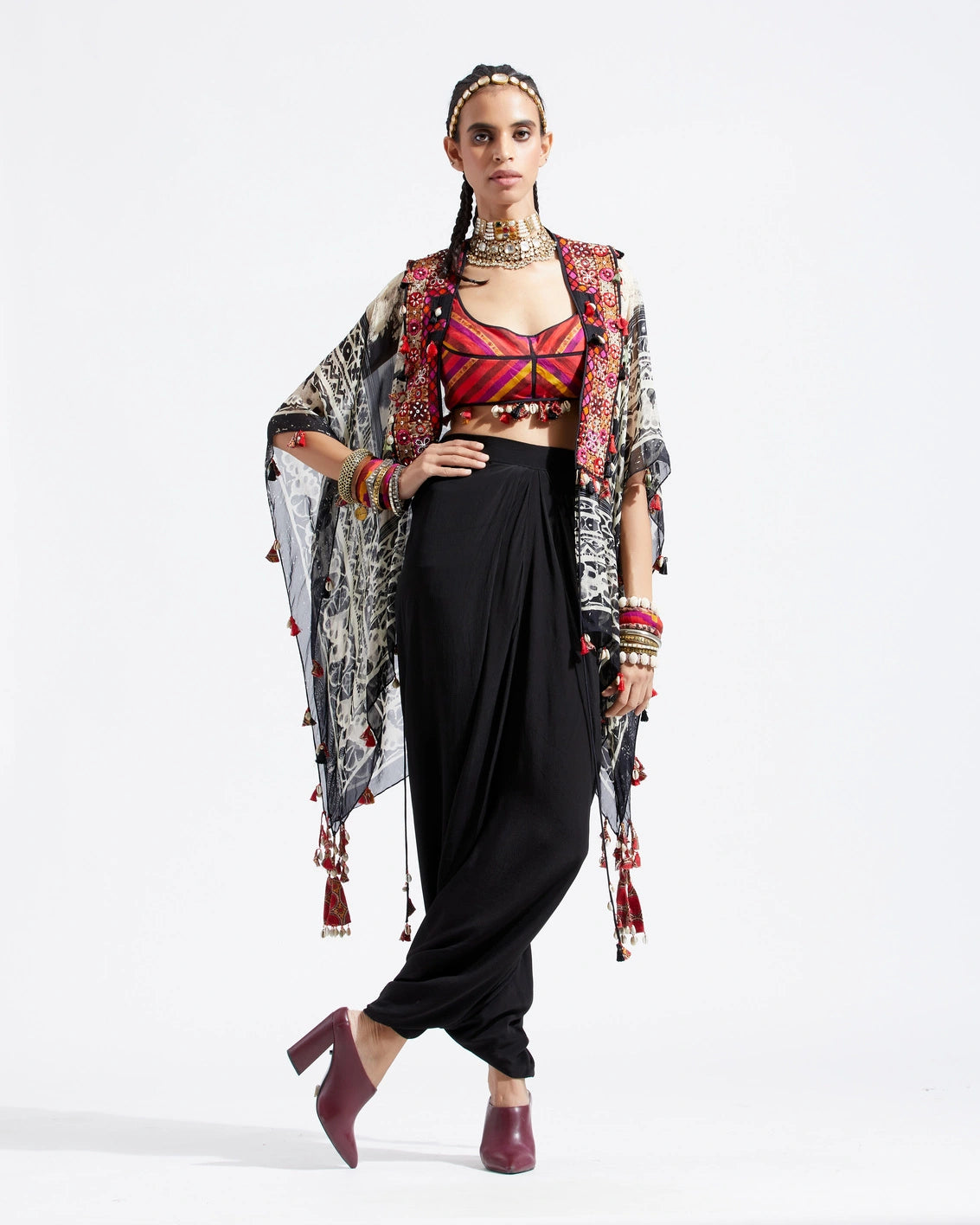 VENI DUPATTA JACKET