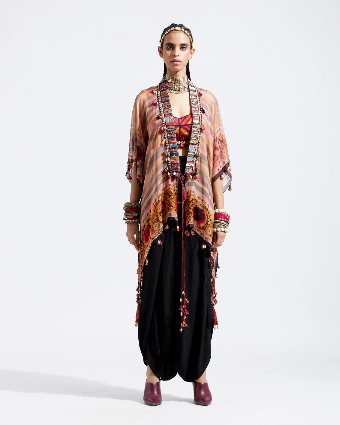 VENI DUPATTA JACKET