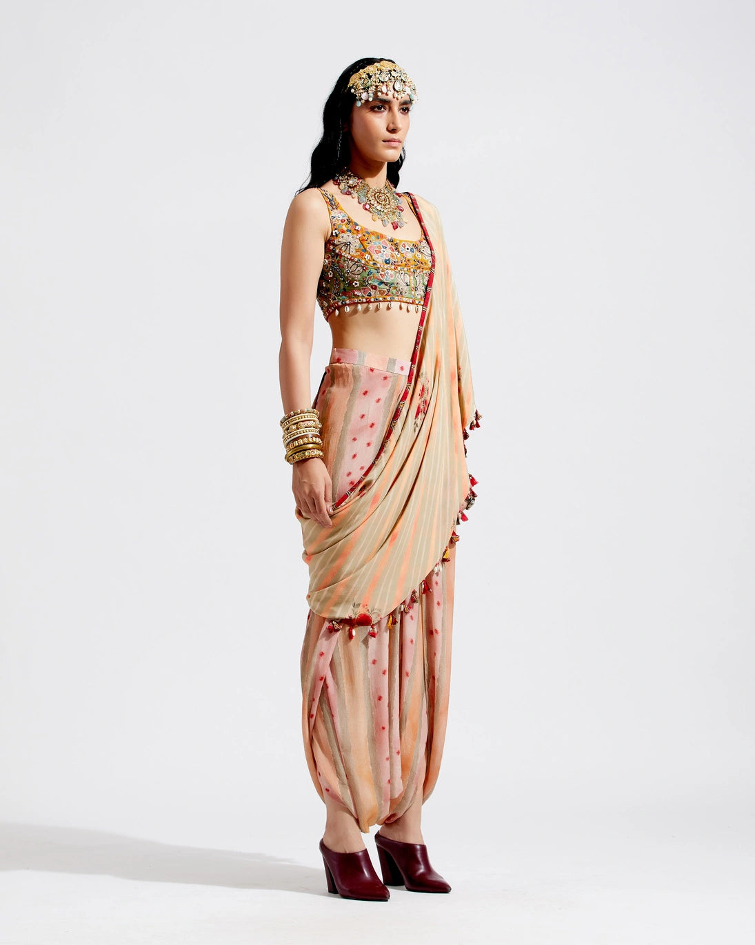SADHAVI DRAPE SAREE