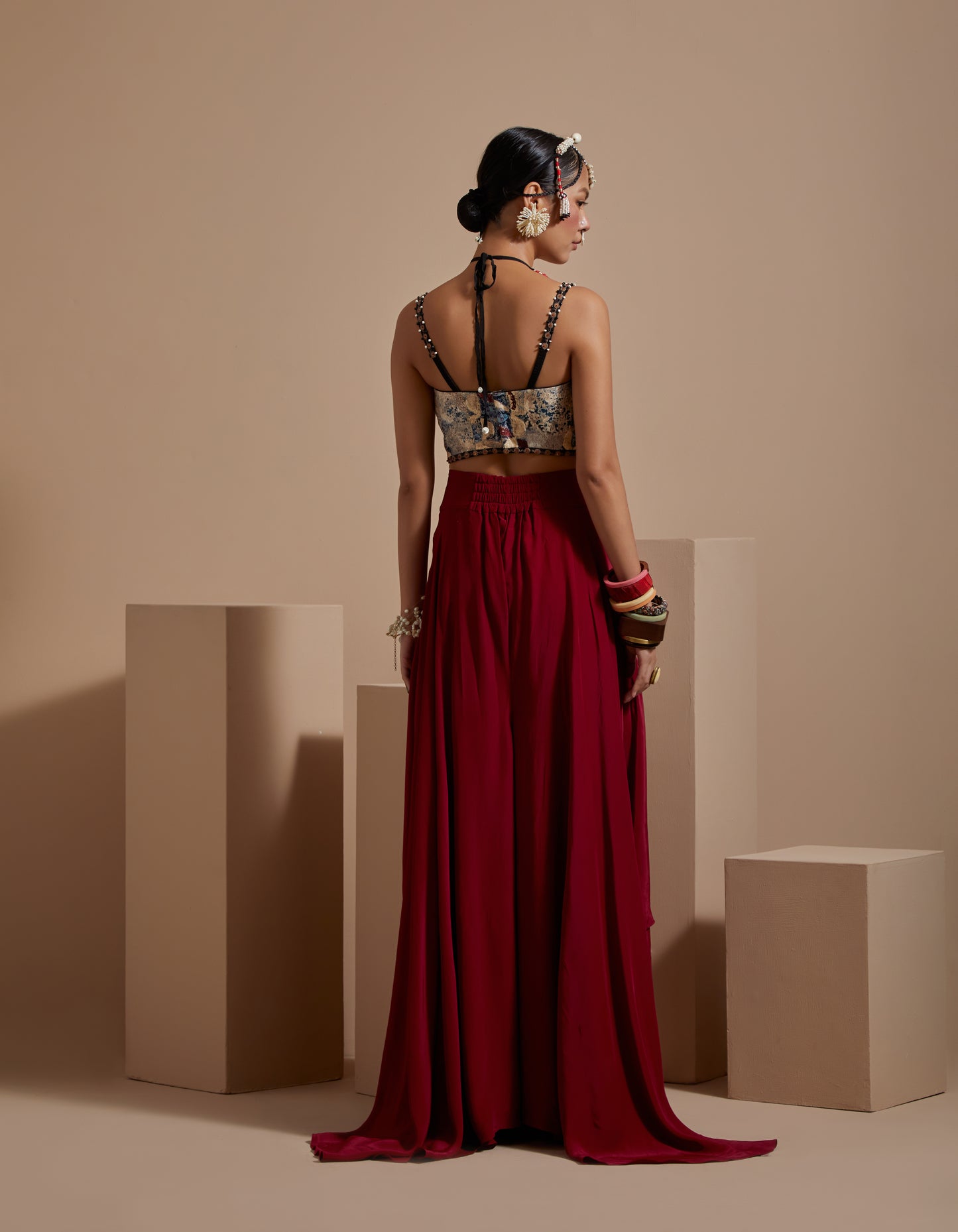 CHANDRA CORSET BLOUSE SET