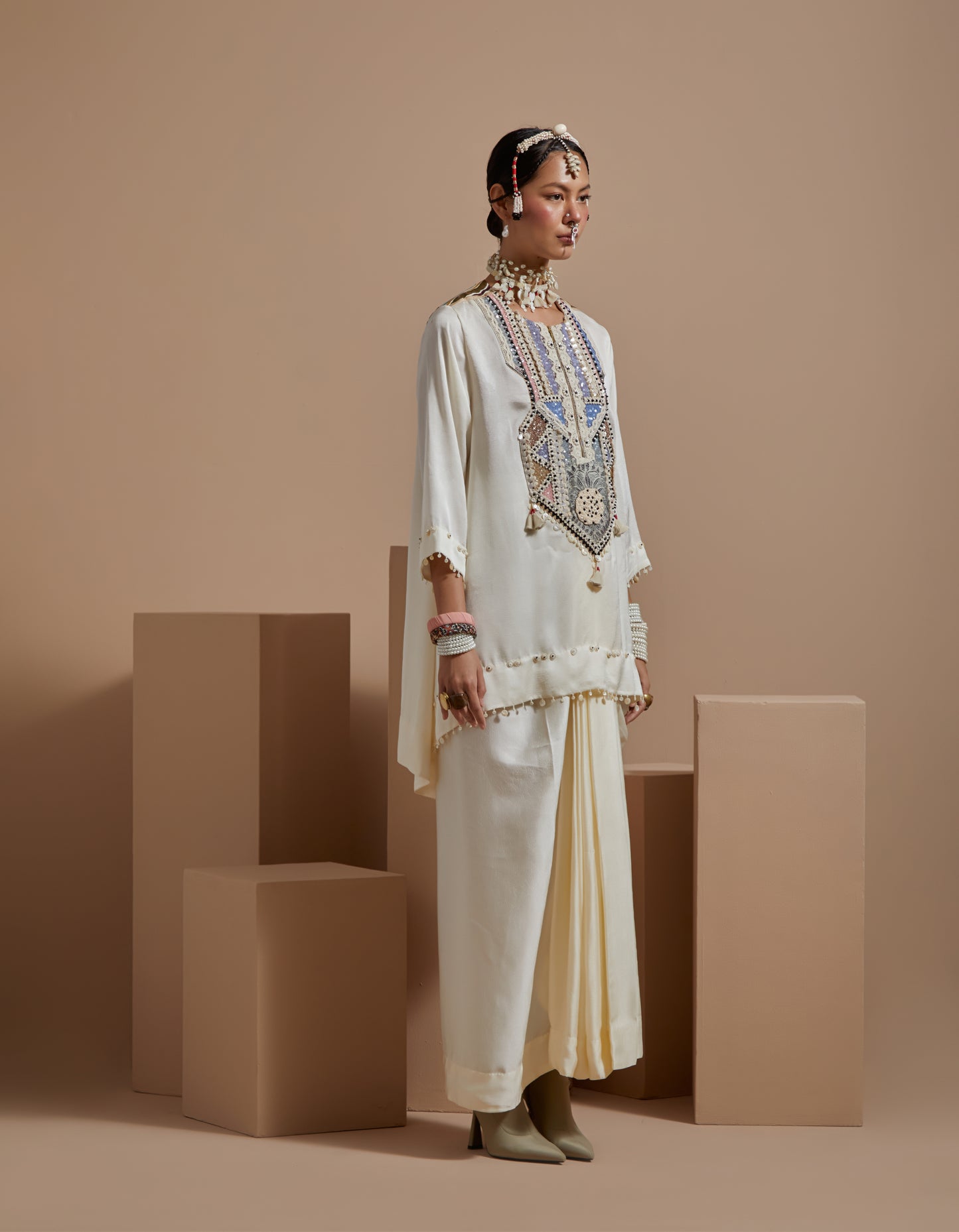 MITRA SHORT KURTA SET