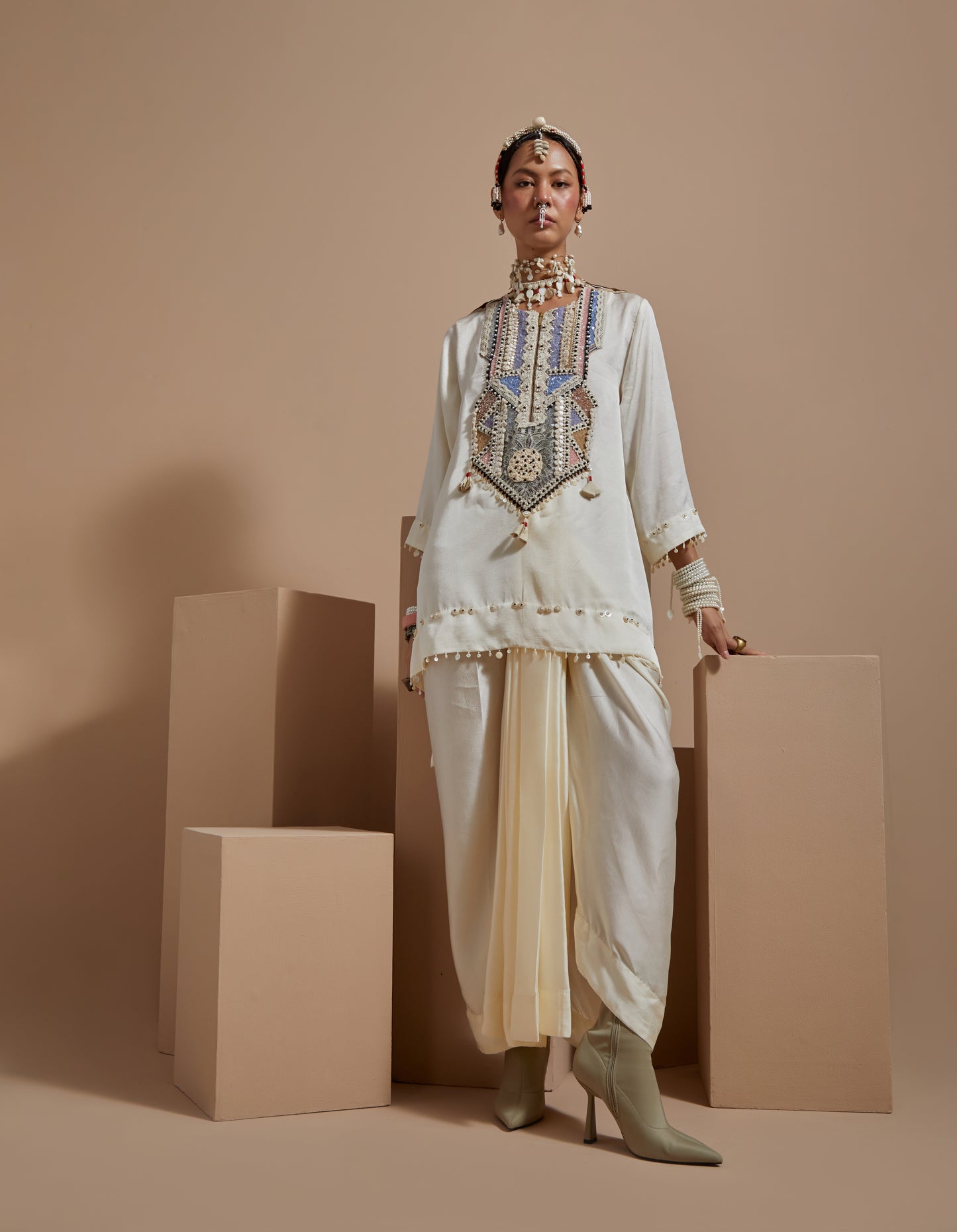 MITRA SHORT KURTA SET