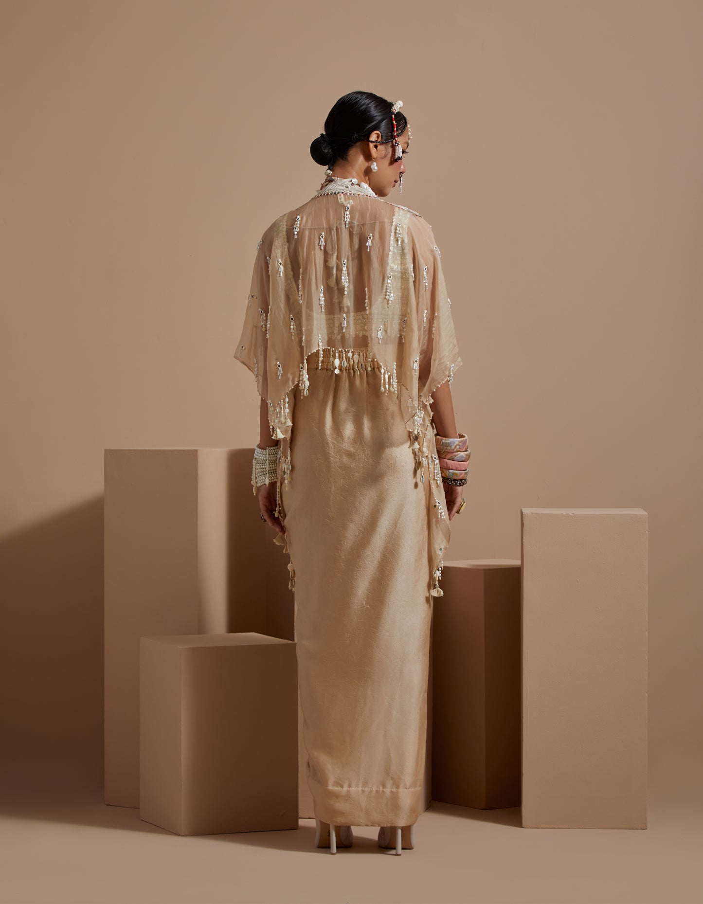 VENI DUPATTA JACKET SET