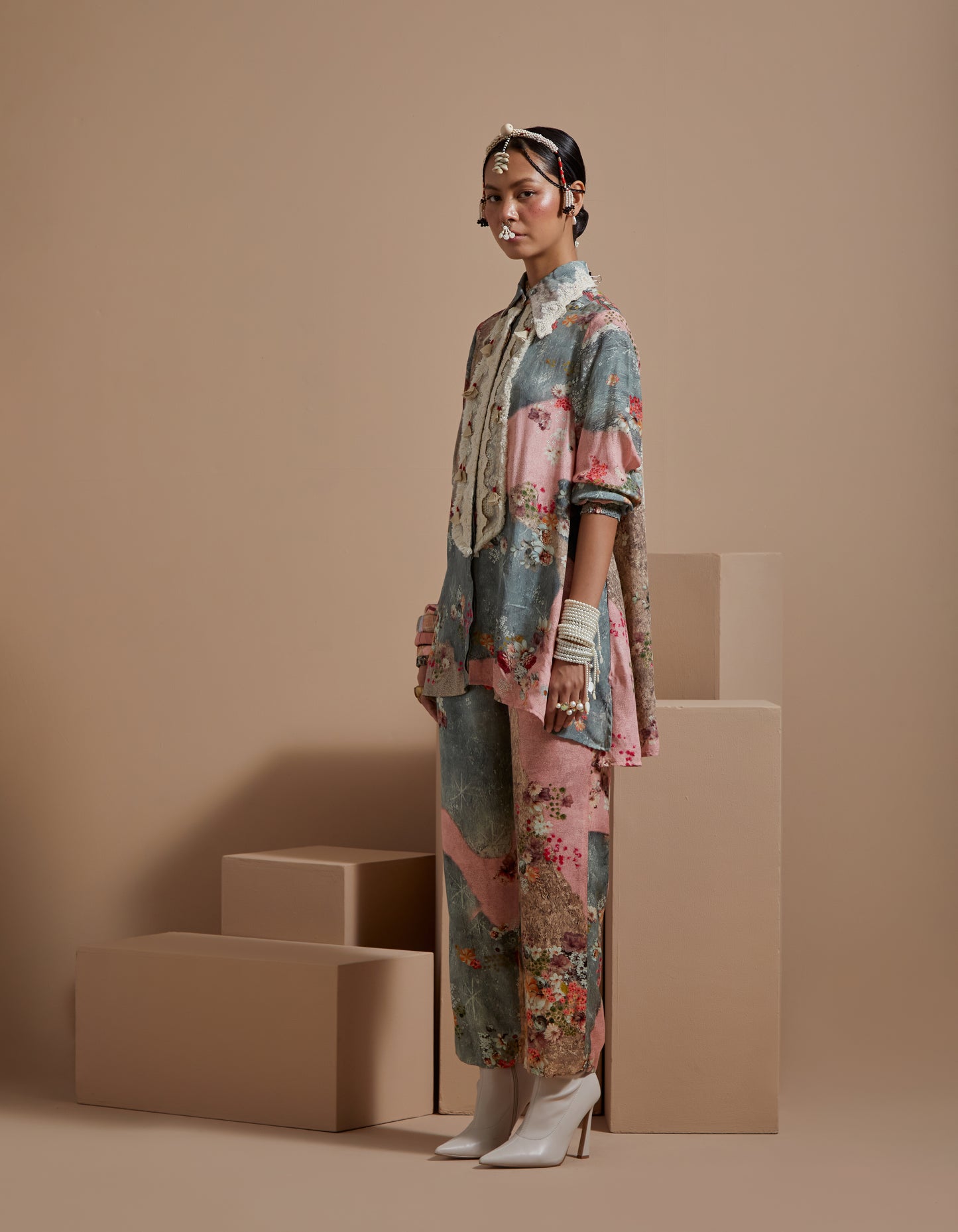 ATRI STRAIGHT SHIRT SET
