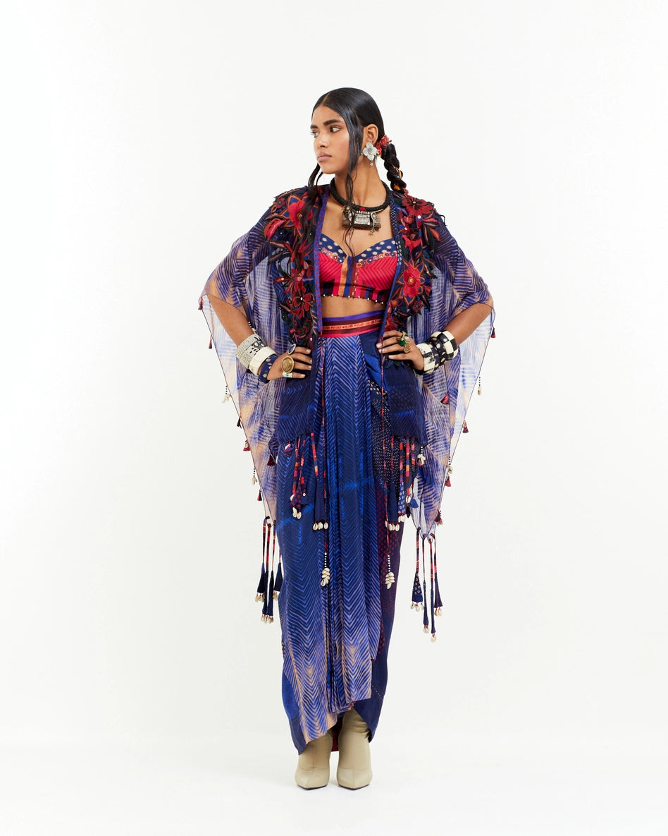 VENI DUPATTA JACKET SET