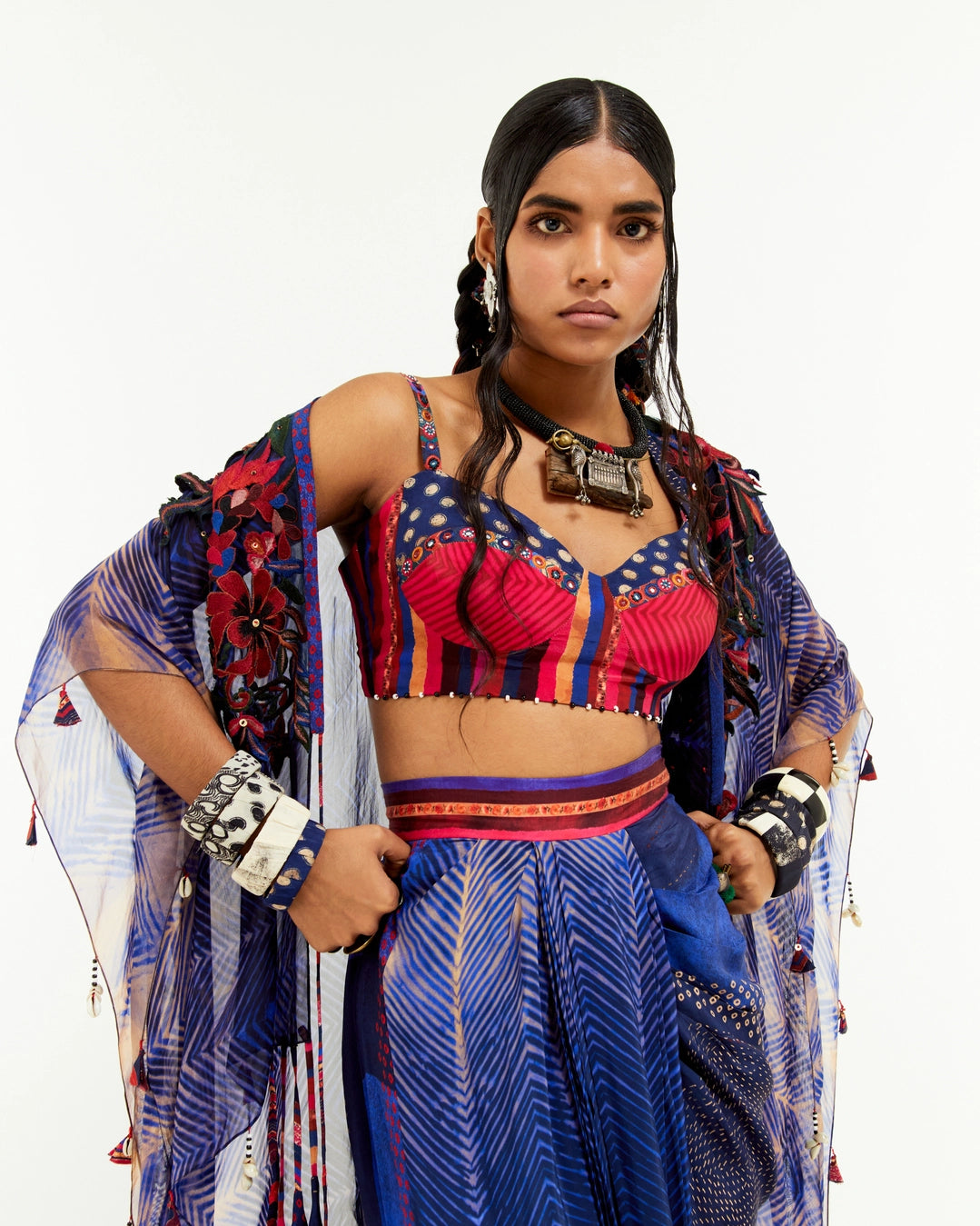 VENI DUPATTA JACKET