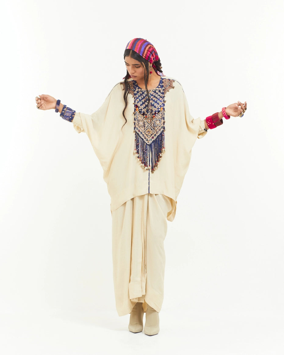 KURU TRAPEZE KURTA SET