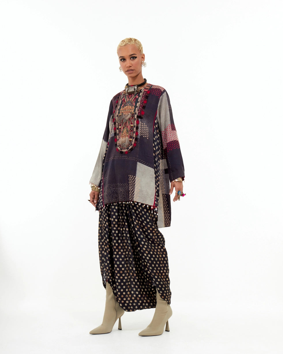 MITRA SHORT KURTA SET