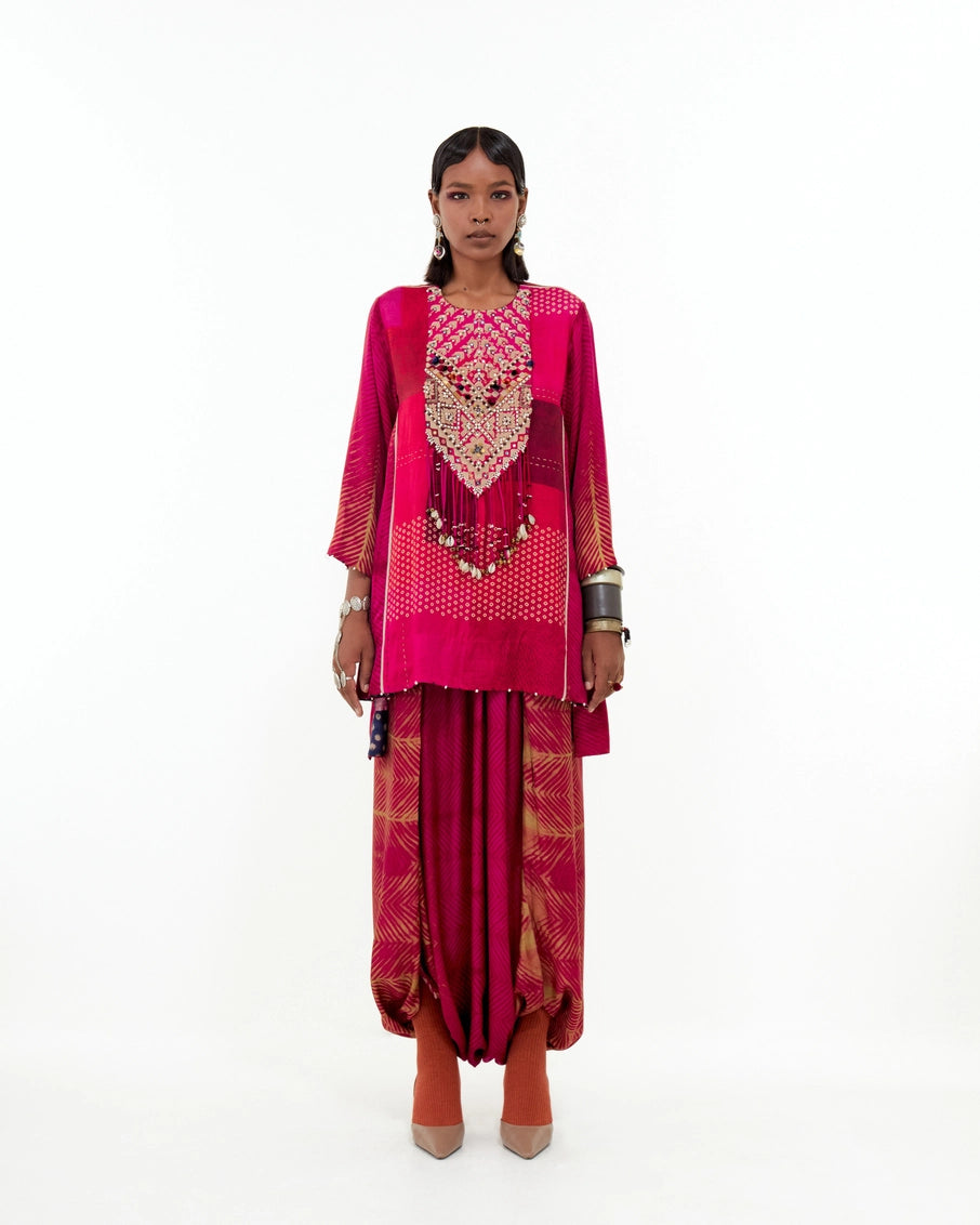 MITRA SHORT KURTA SET