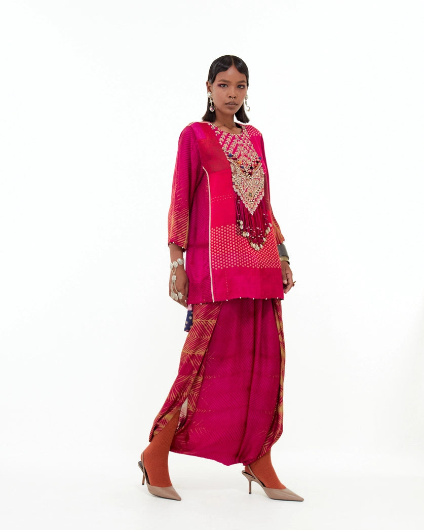 MITRA SHORT KURTA SET