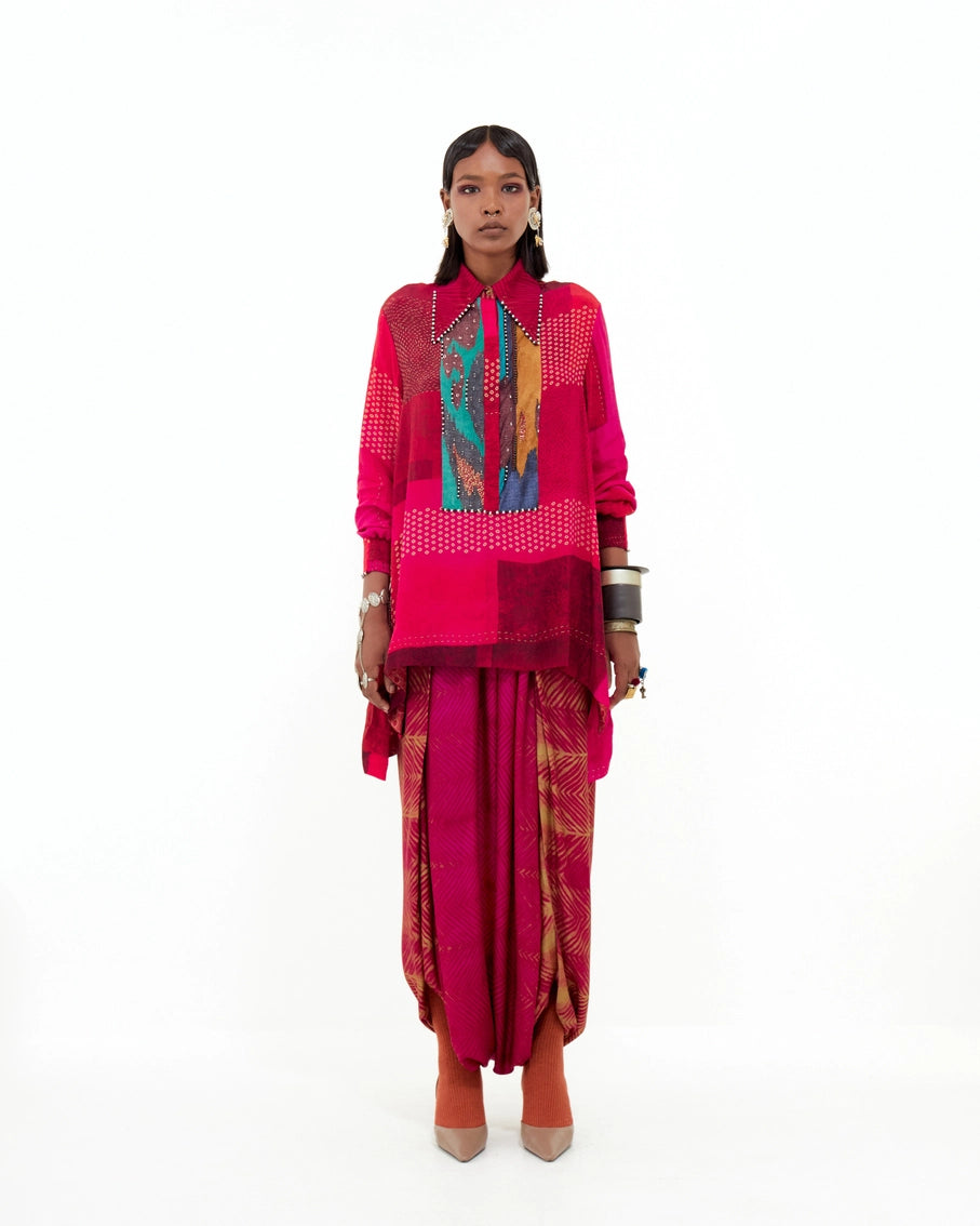 ATRI STRAIGHT SHIRT SET